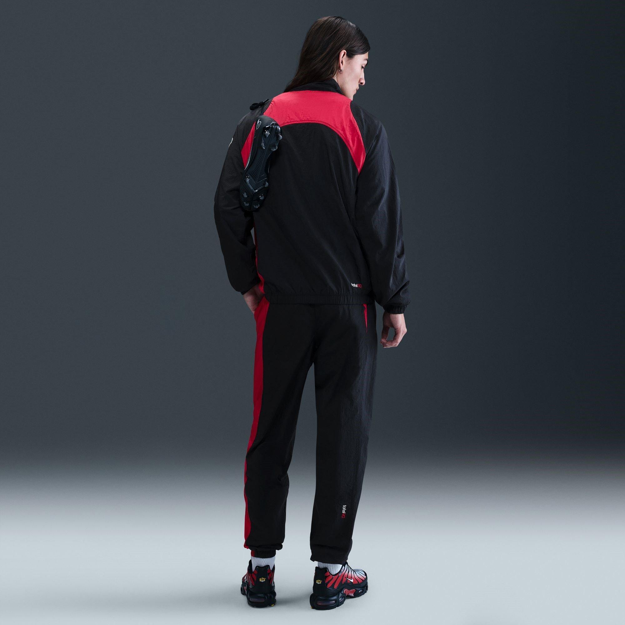 Black/Red - Nike - T90 Tracksuit Bottoms Mens - 8