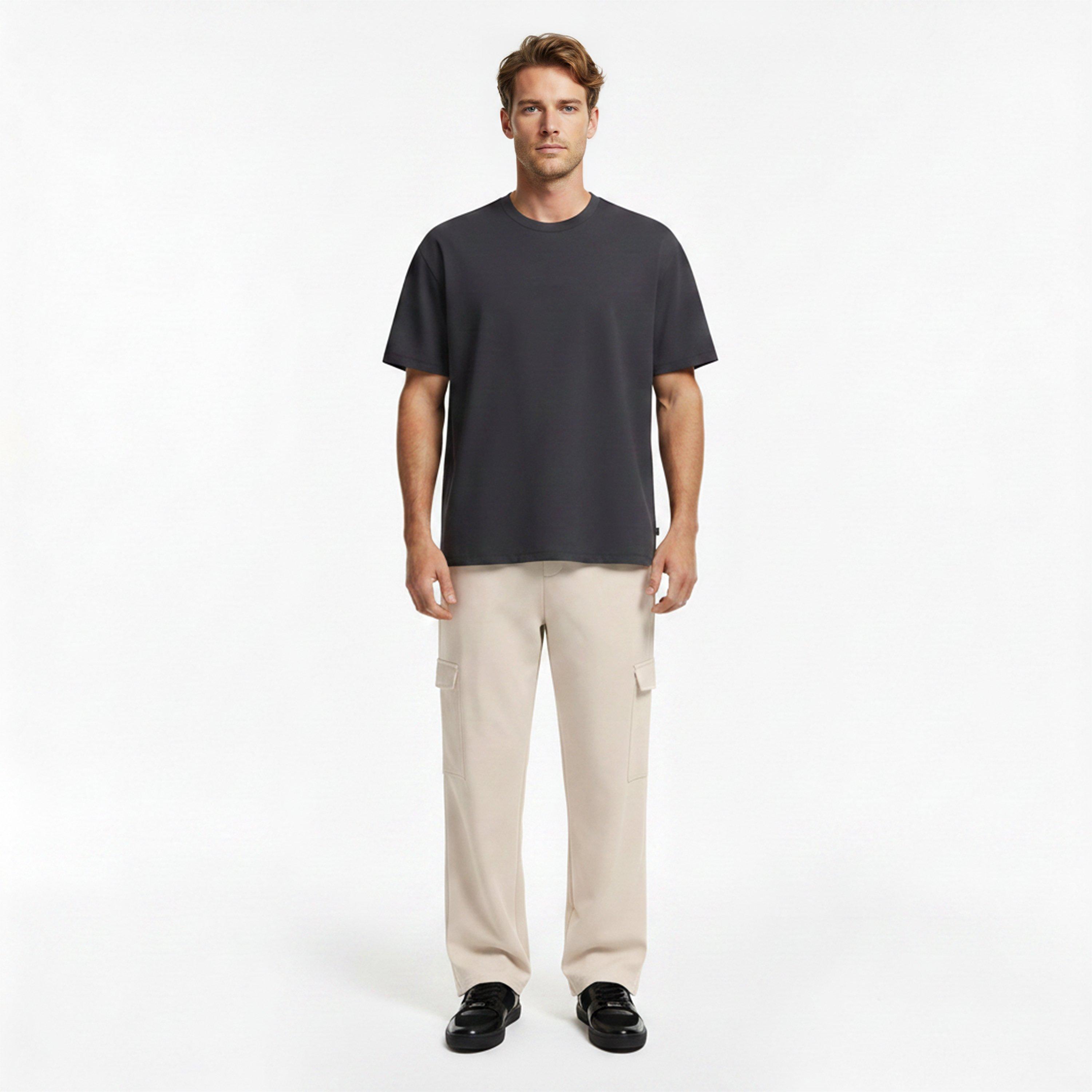 Stone - Guess - Men's Achille Cargo Trousers - 6