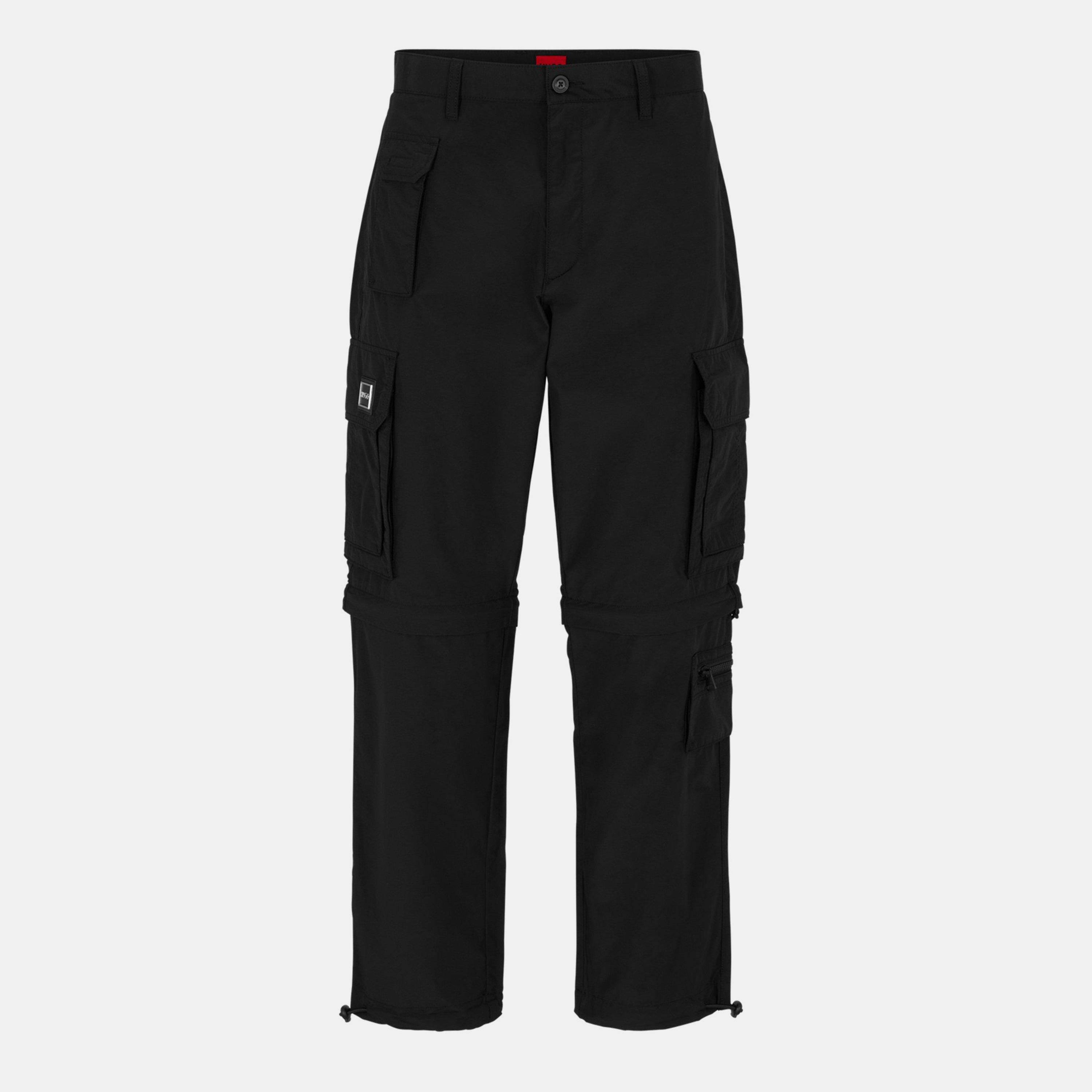 Black - Hugo - Men's Straight Leg Trousers - 2