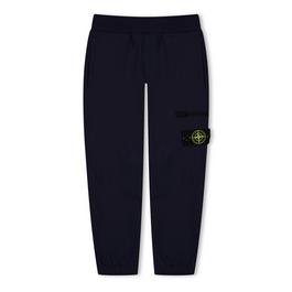 Stone Island Cargo Sweatpants In Stretch Nylon Canvas