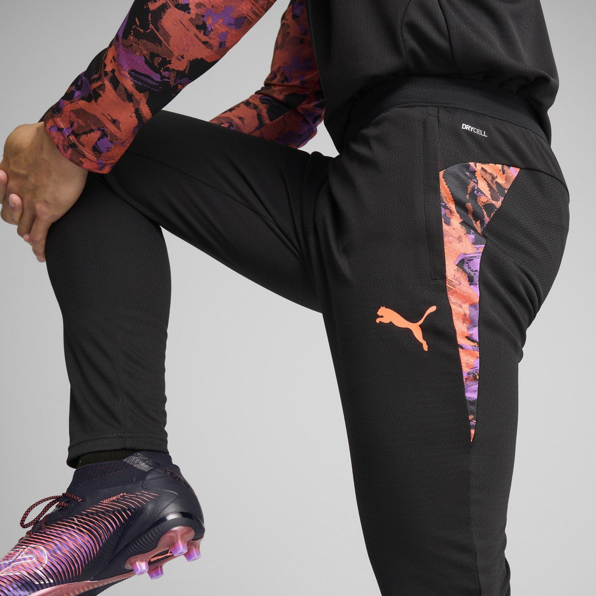 Black - Puma - Puma Individualcup Training Pants Tracksuit Bottom Mens - 6