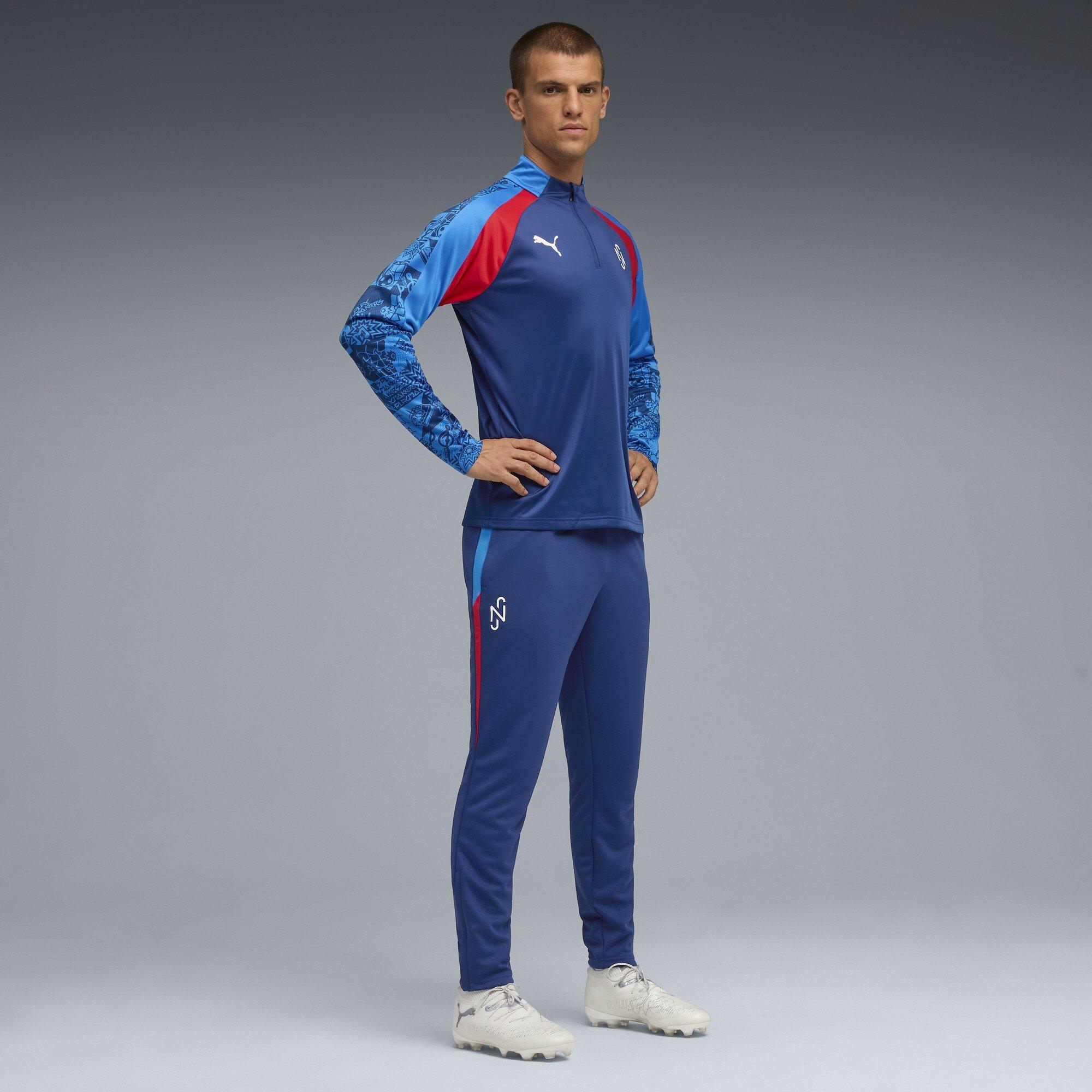 Blazing Blue - Puma - Men's Neymar Jr Playmaker Training Performance Tracksuit Bottoms - 7