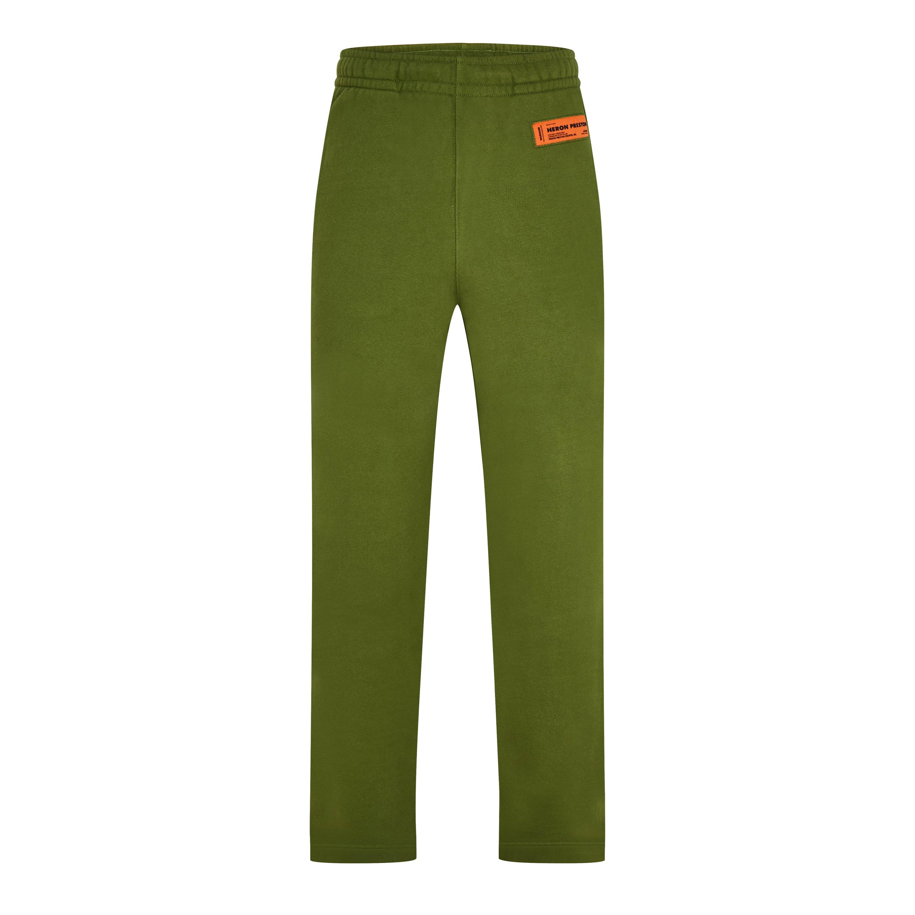 Green - Heron Preston - Men's Closed Hem Poly Joggers - 5