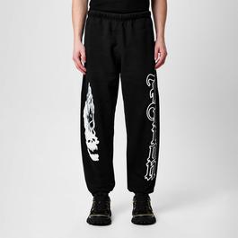 Heron Preston Flame Skull Sweatpants