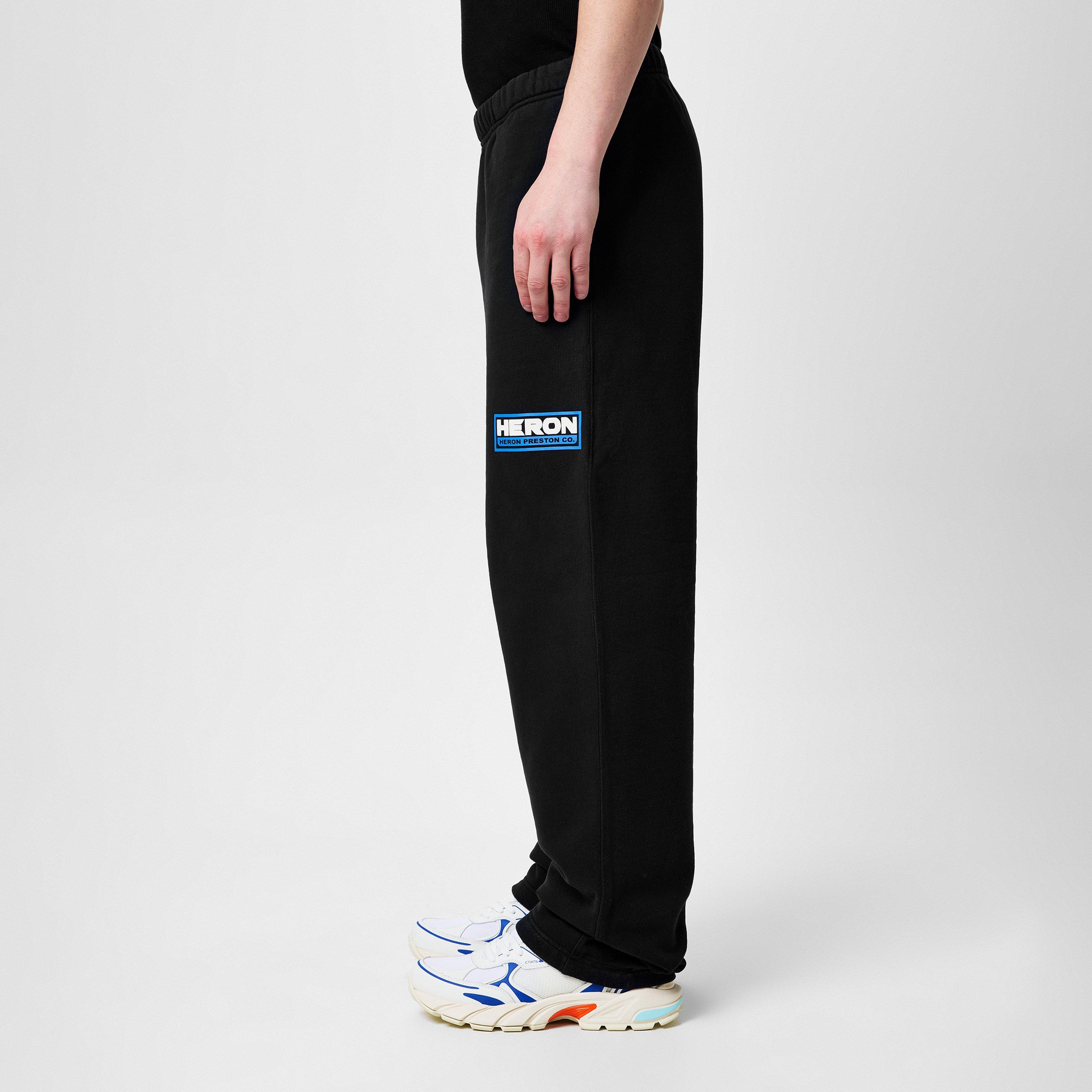 Black/Light - Heron Preston - Men's Closed Hem Poly Joggers - 2