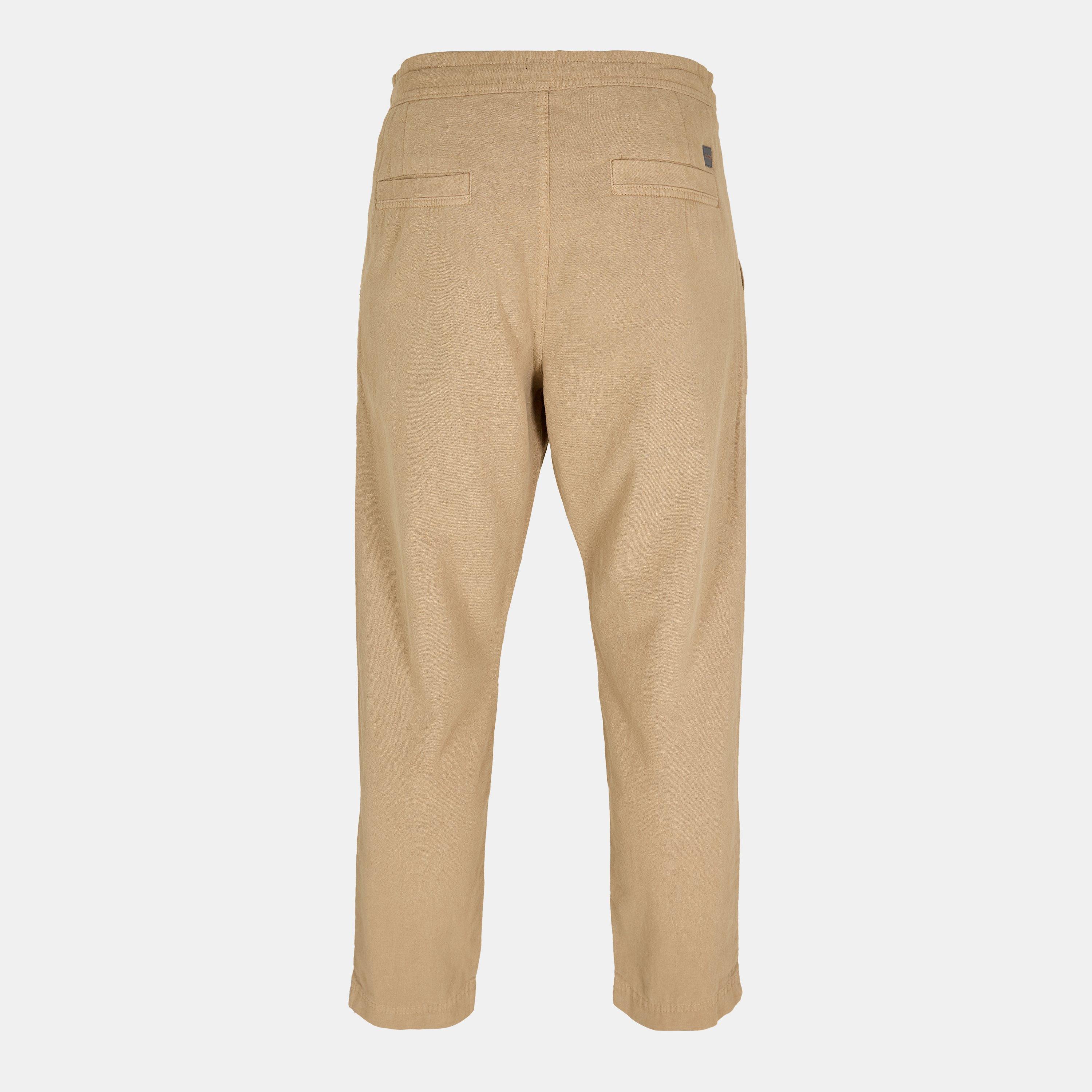 Medium Beige - Boss - Men's  Sisla-Pp Straight Trousers - 2