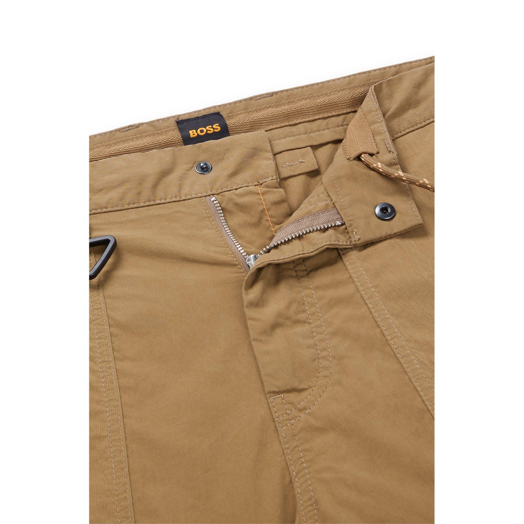Open Beige - Boss - Men's Statum Pp Straight Leg Trousers - 6