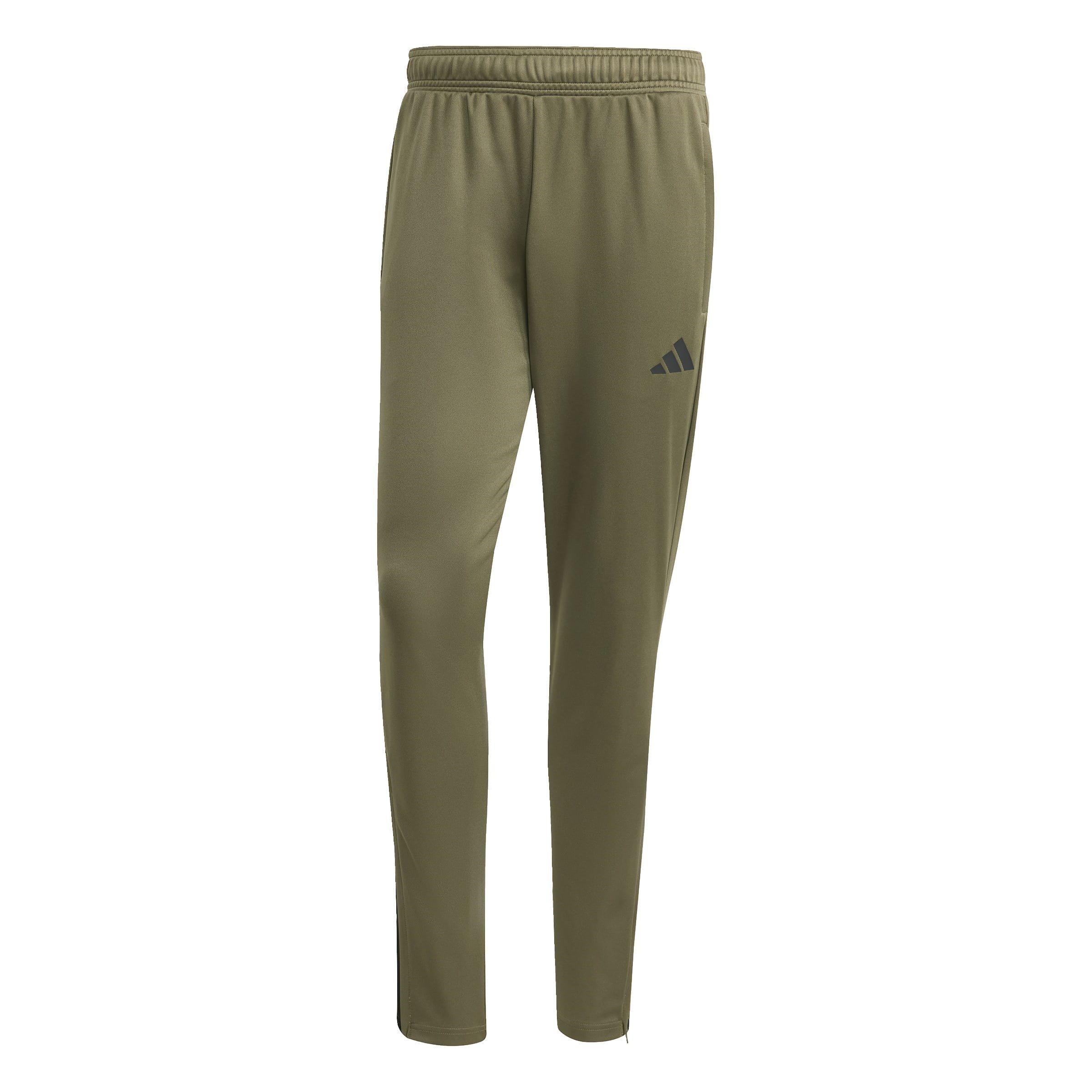 Olive/Black - adidas - slim Sereno tapered pants Mens - 1