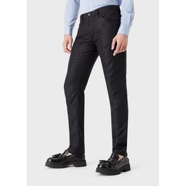 Emporio Armani Straight Leg Trousers