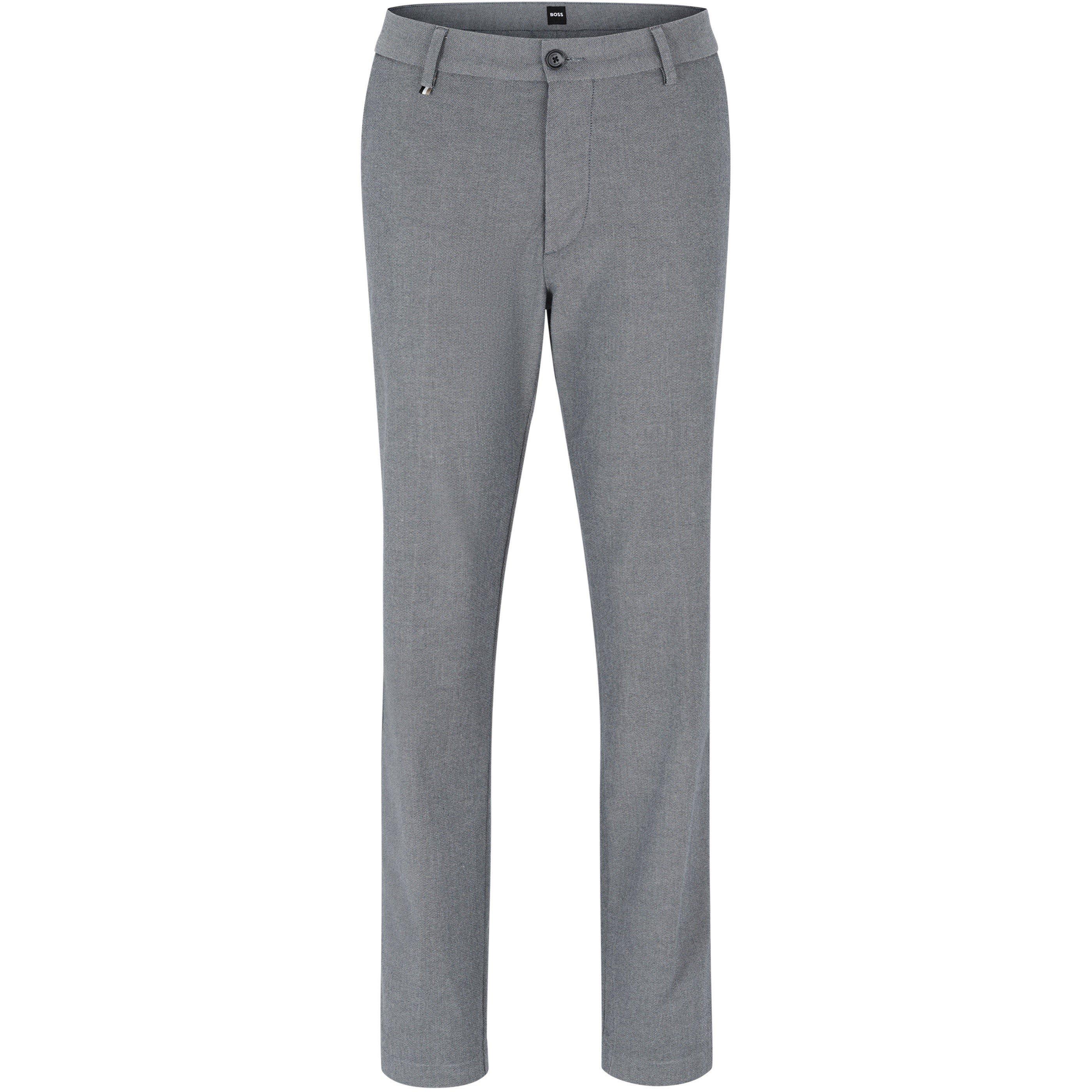 Boss Men's Kane Straight Leg Trousers - Dark Blue - 38W R