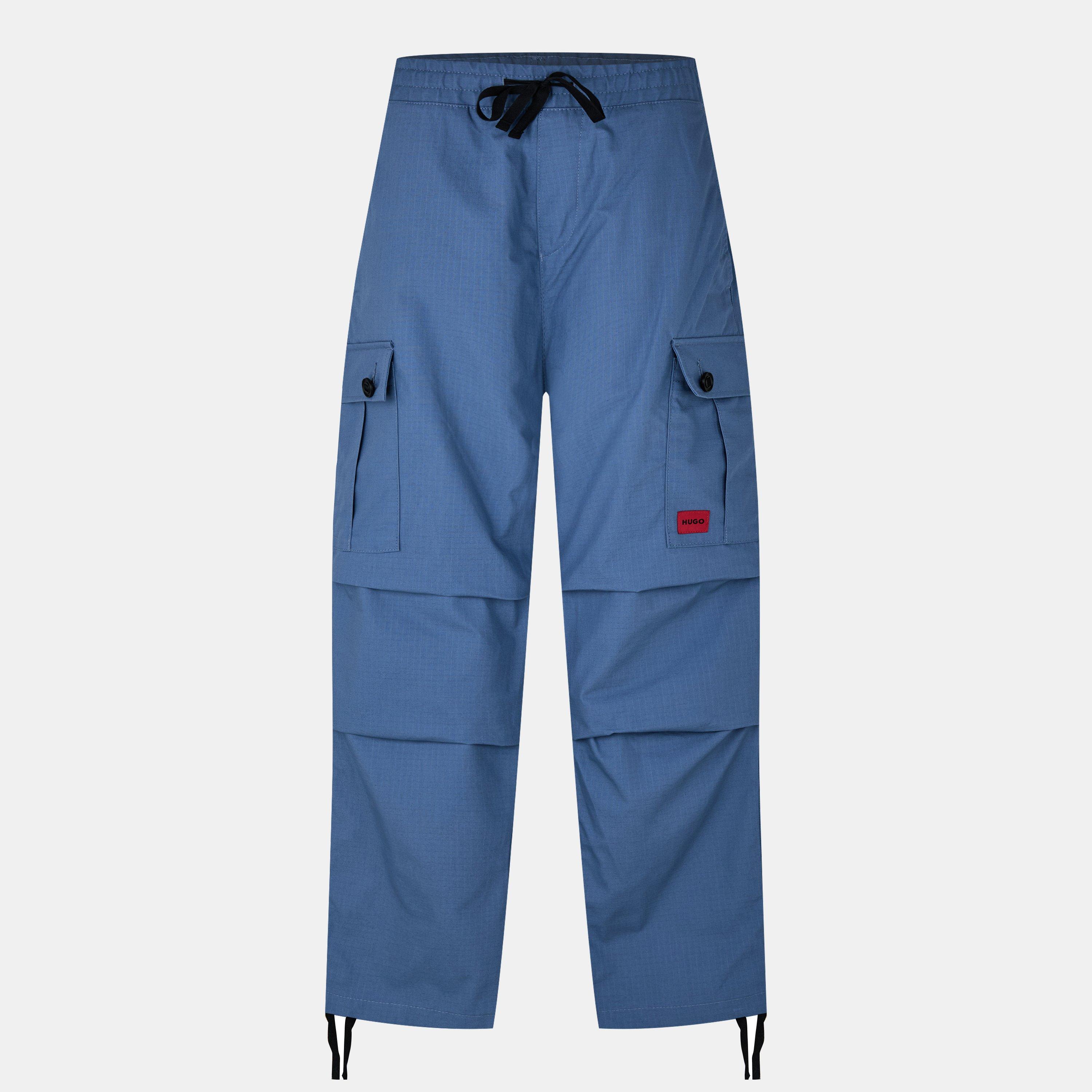 Hugo Men's Cargo Trousers - Med Blue - XS