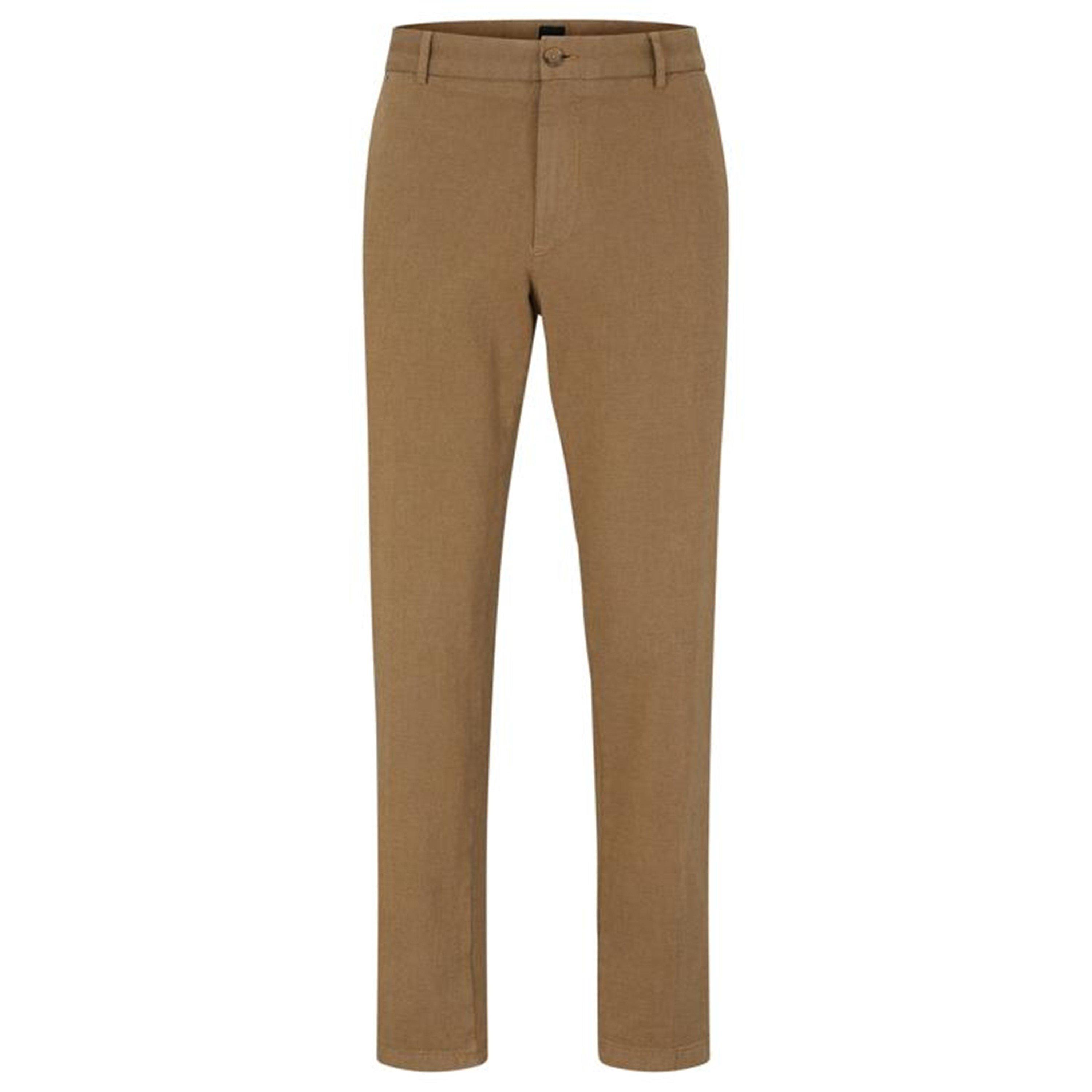 Boss Men's Kane-L Straight Trousers - Medium Beige - 38W R