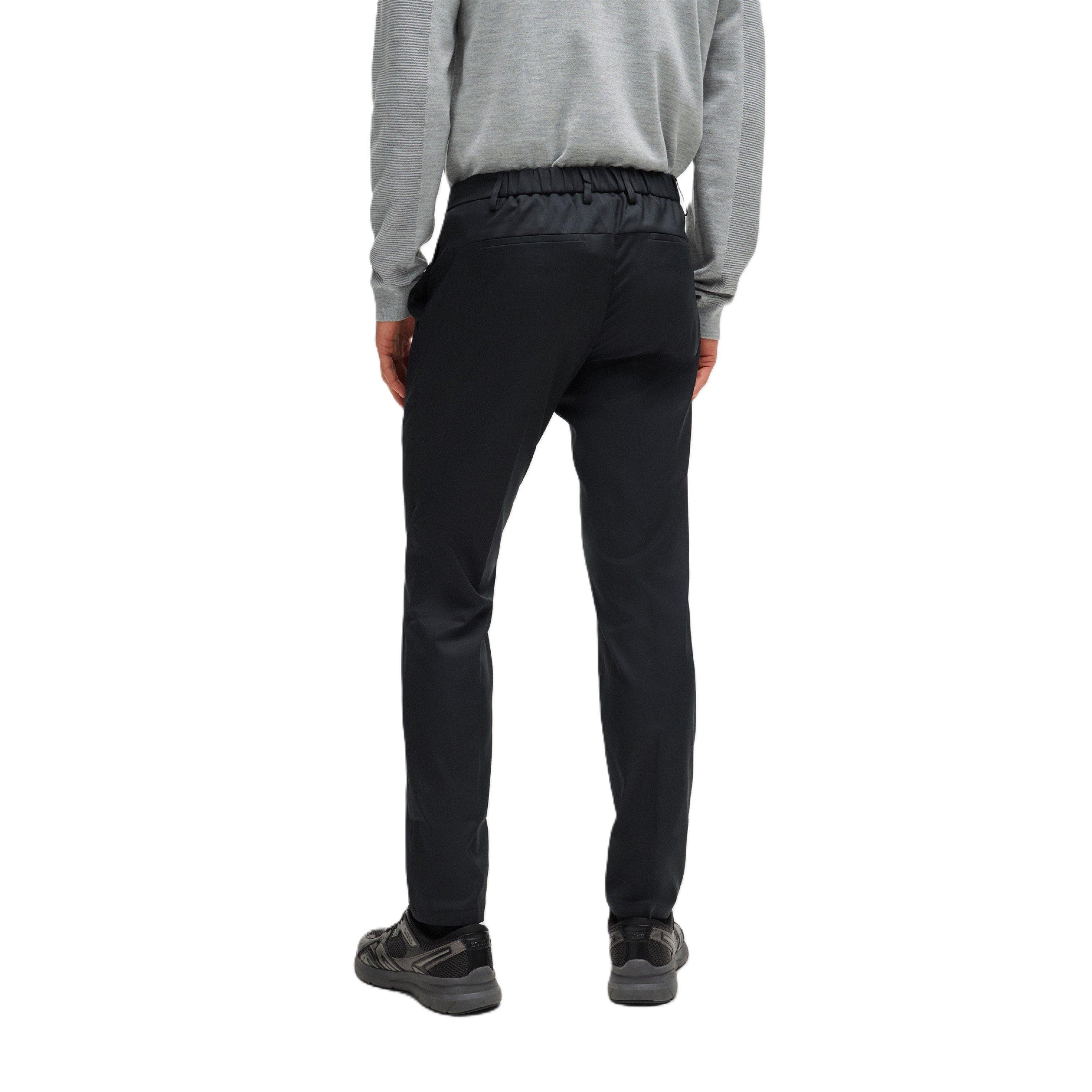 Black - Boss - Men's  T Drax Straight Trousers - 2