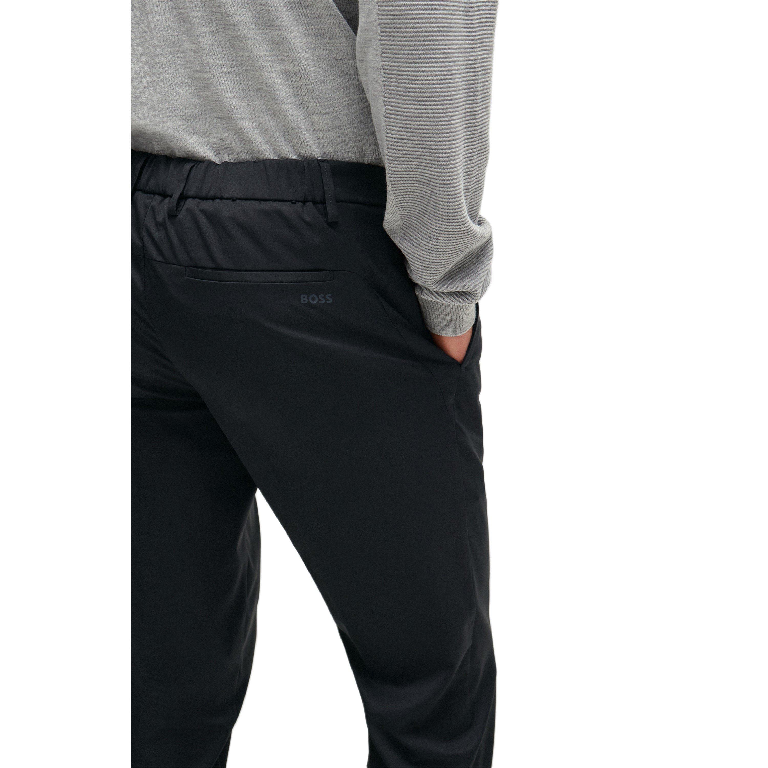 Black - Boss - Men's  T Drax Straight Trousers - 3