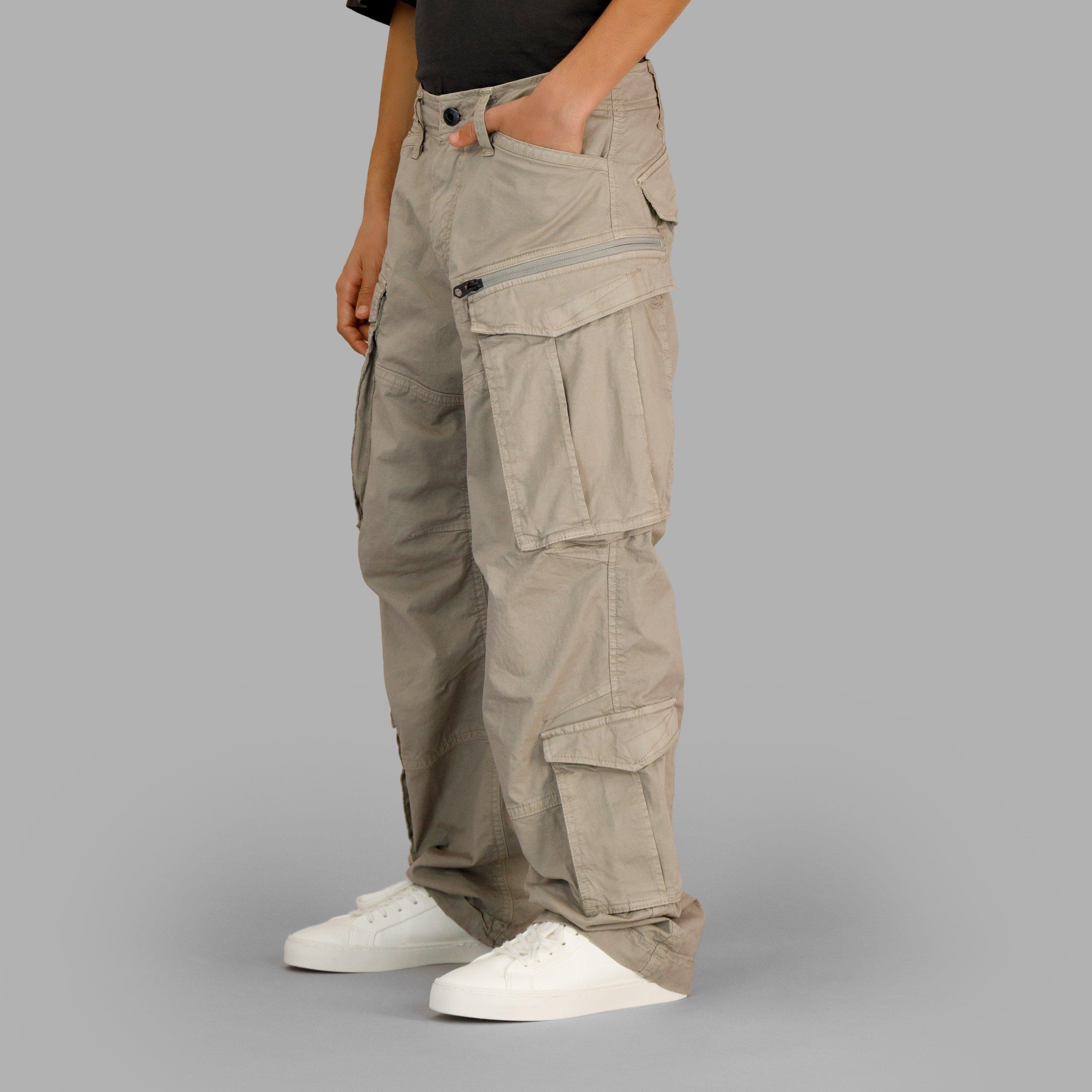 Cinzento - G Star - Kids' Loose Fit Cargo Trousers - 4