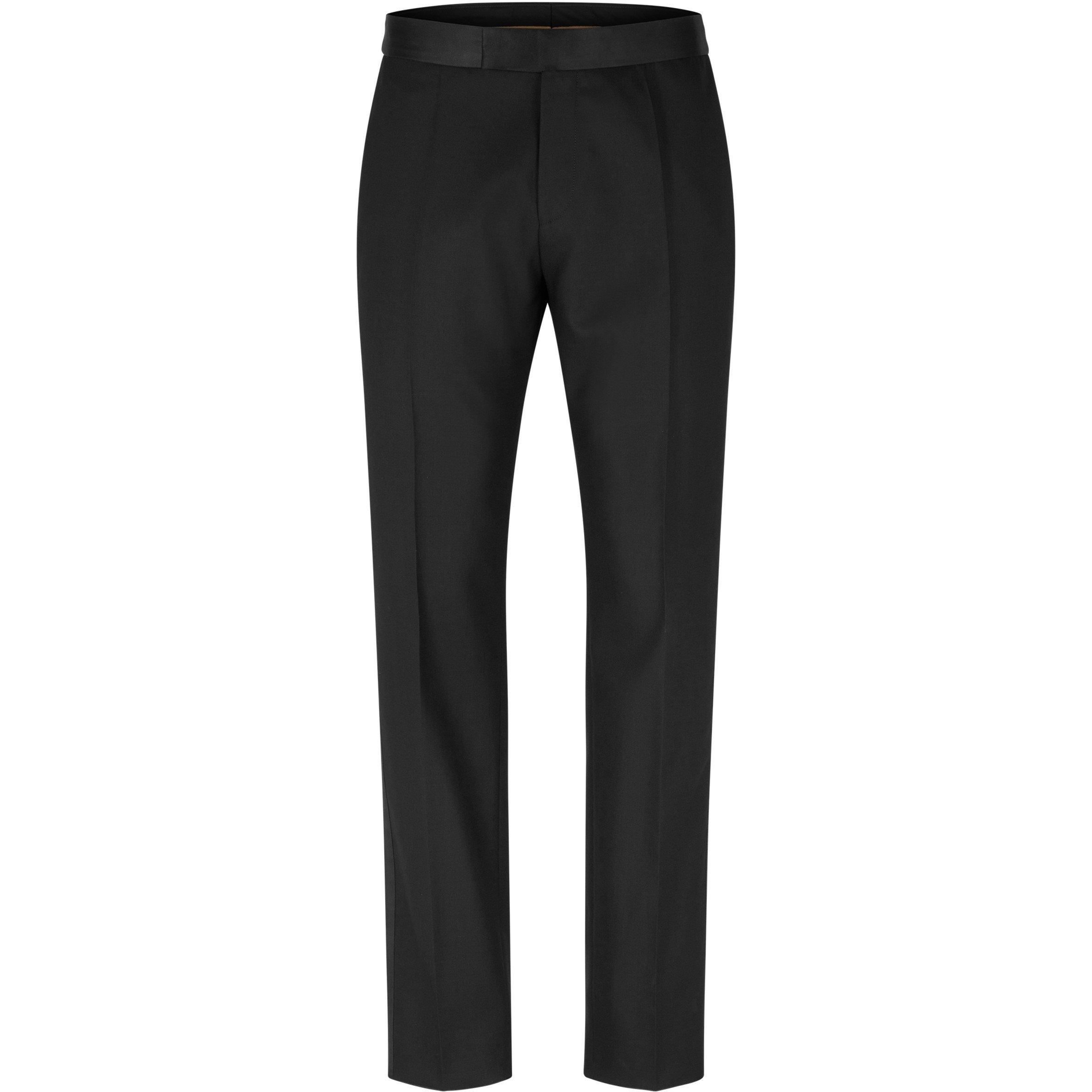 Black - Boss - Men's H Genius Tux Straight Leg Trousers