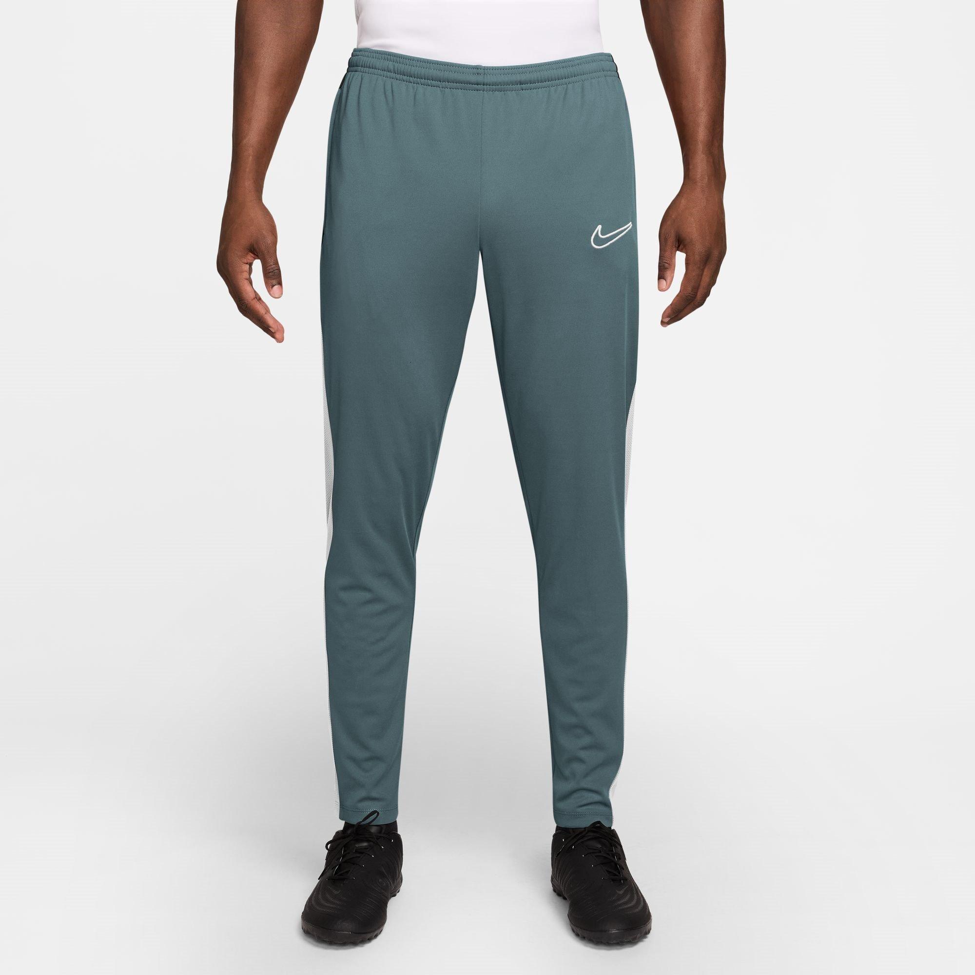 Nike Men's Academy Zippered Tracksuit Bottoms - Slate/White - 2XL