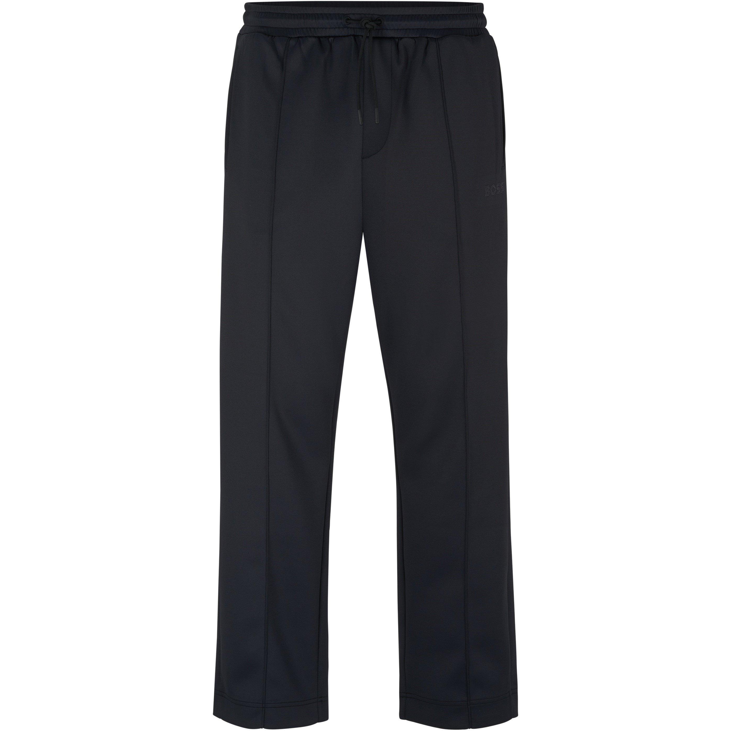 Black - Boss - Men's  Hurley Diamond Open Hem Jogging Bottoms