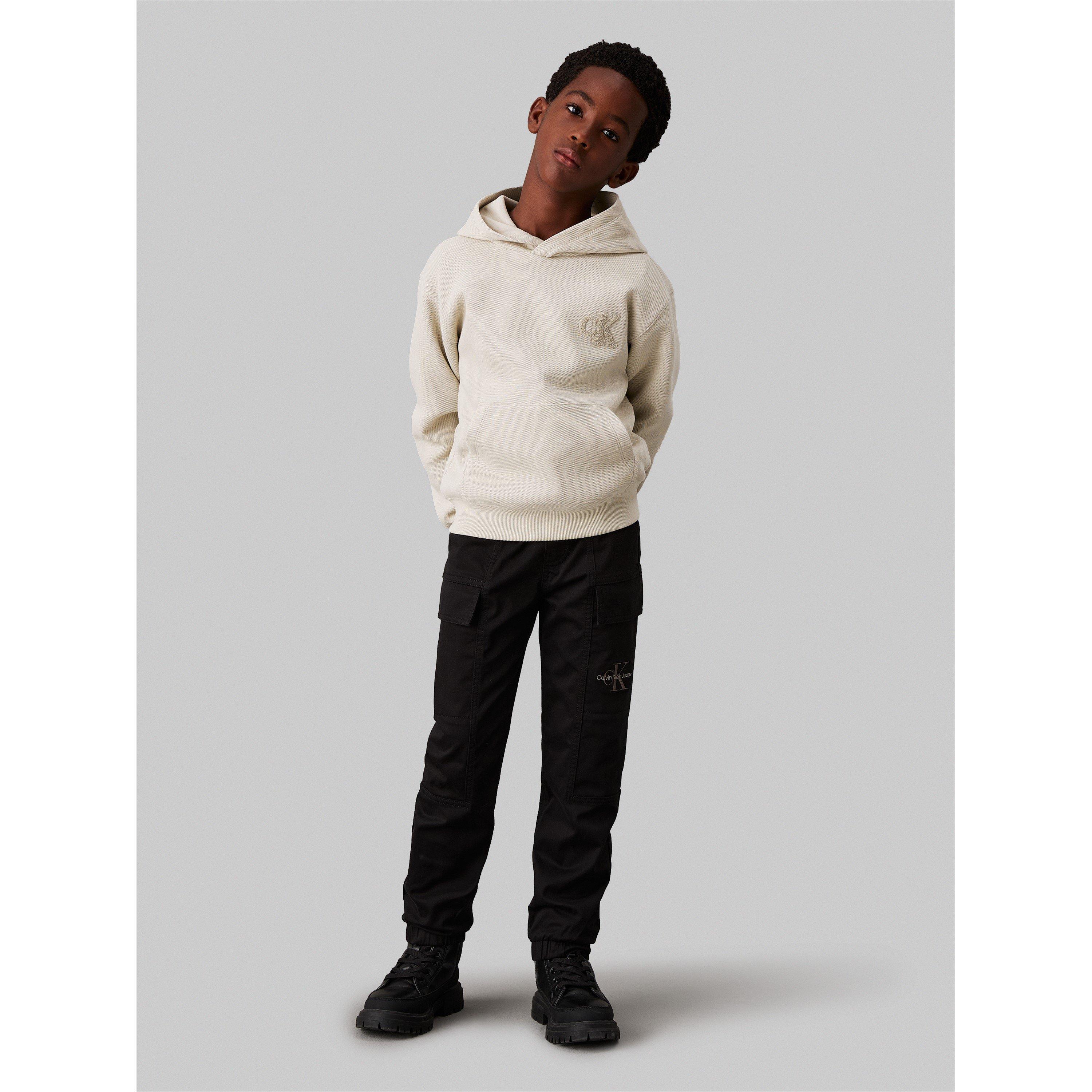 CK Black BEH - Calvin Klein Jeans - Kids' Cargo Trouser - 2