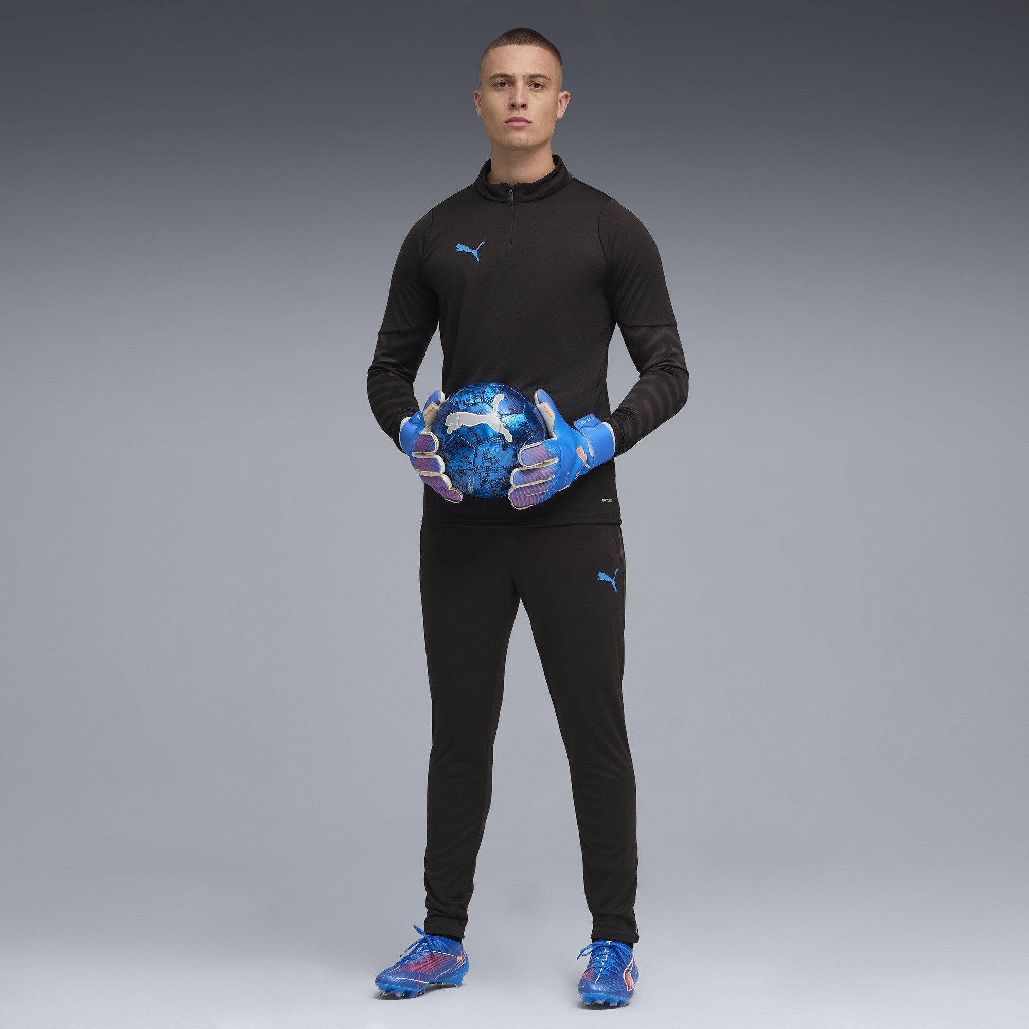 Black/Blue - Puma - Individual Cup Tracksuit Bottoms Mens - 7