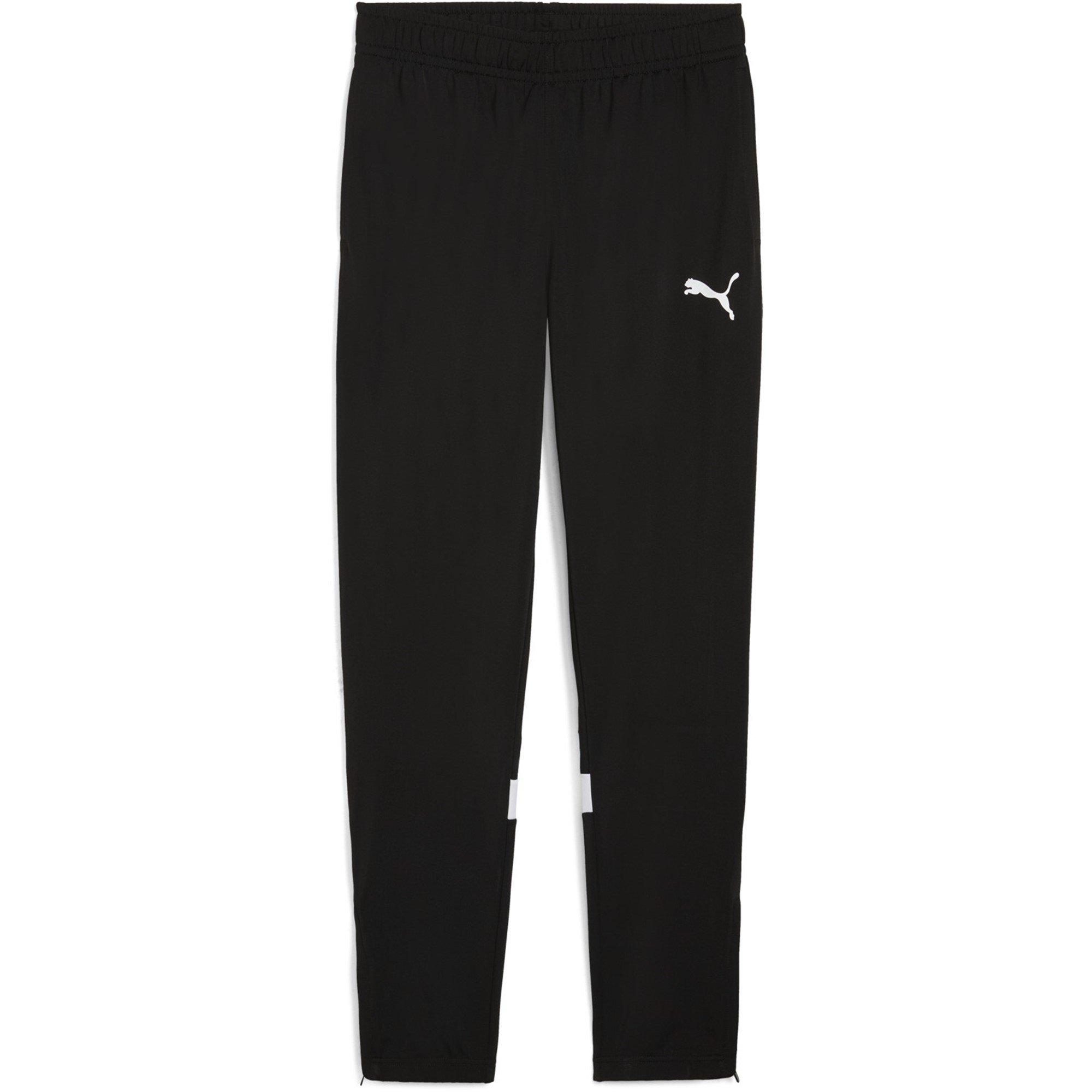 Black/White - Puma - Individualrise Pant Tracksuit Bottom Mens - 1
