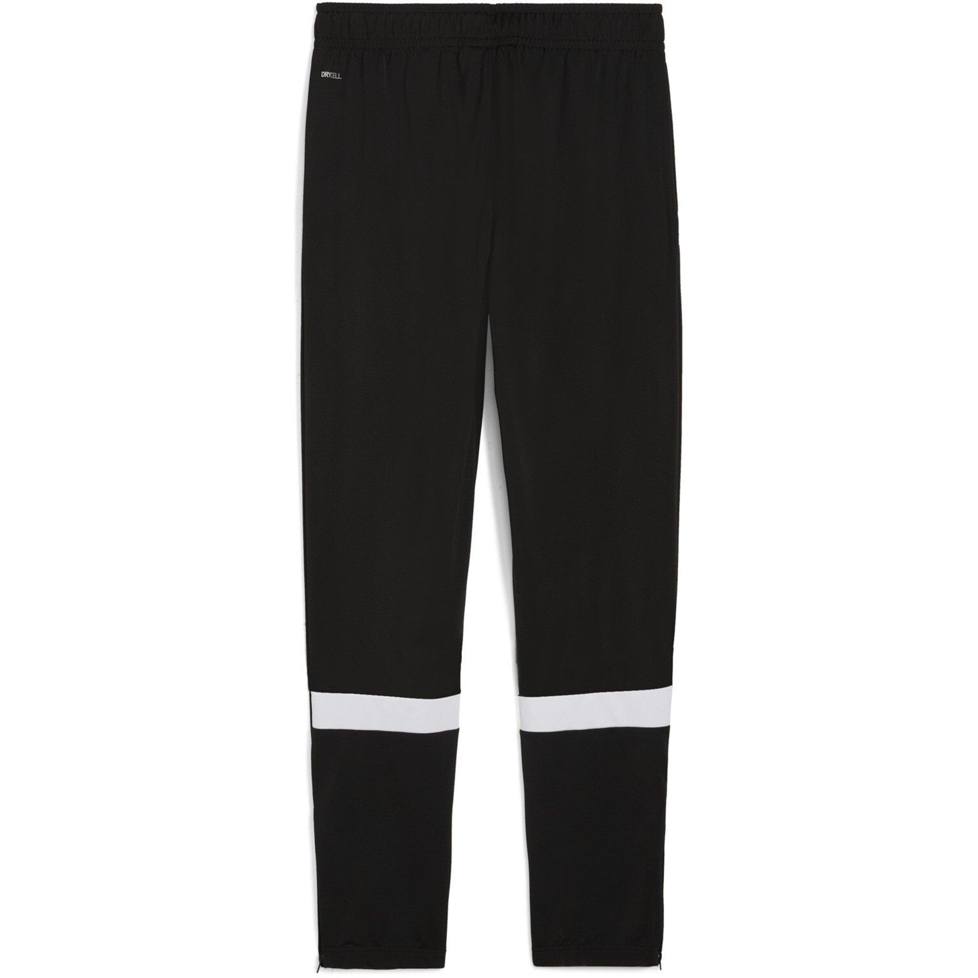 Black/White - Puma - Individualrise Pant Tracksuit Bottom Mens - 2