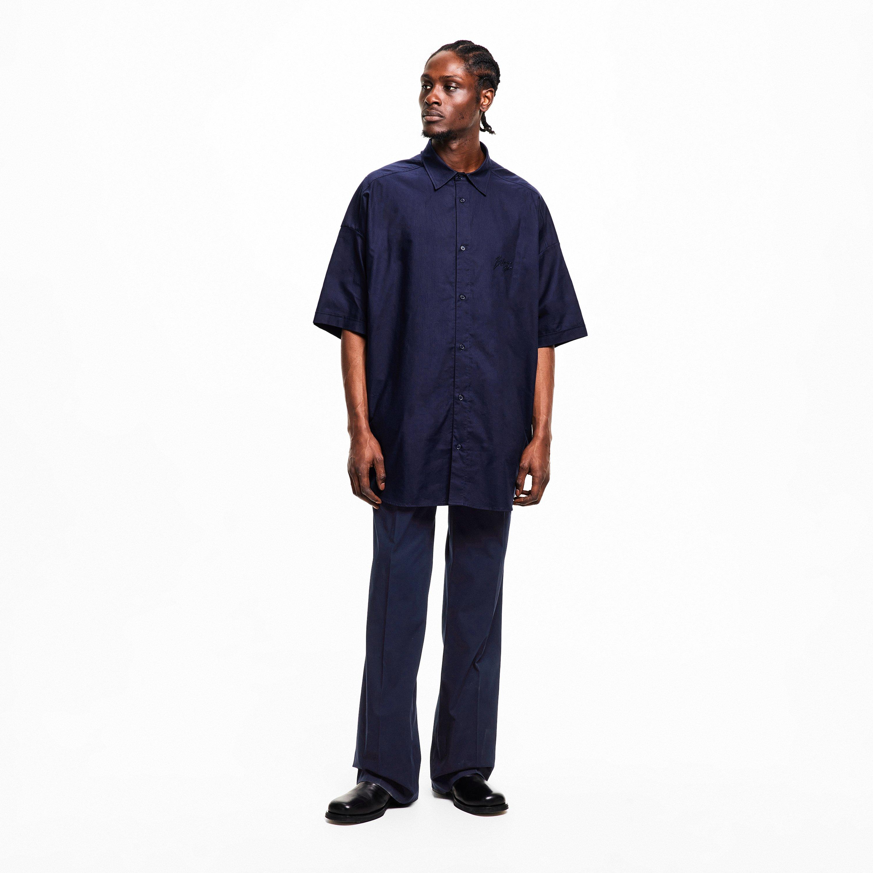 Balmain | Men's Twill Straight Leg Trousers | Cruise Fashion
