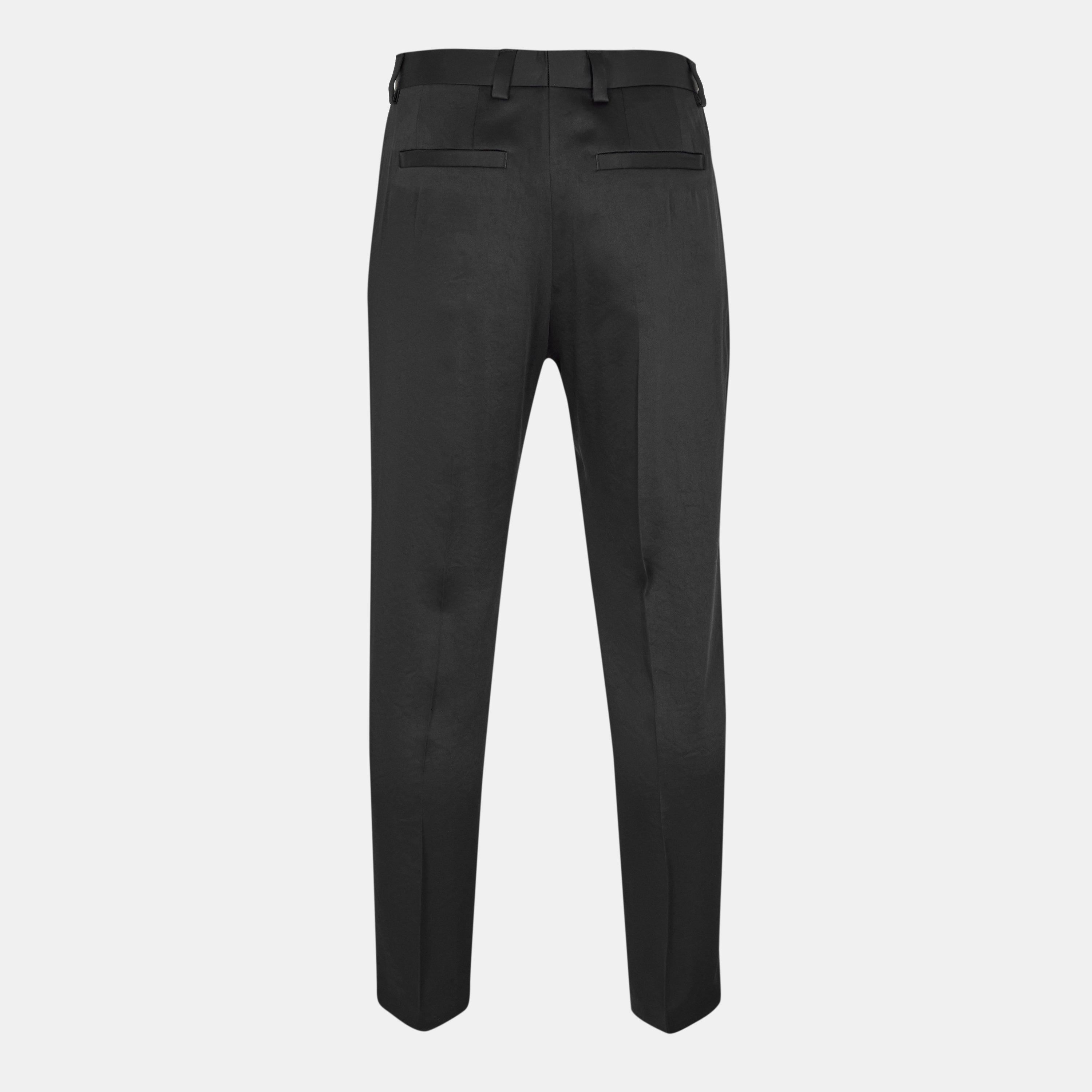 Black - Hugo - Men's Straight Leg Trousers - 2