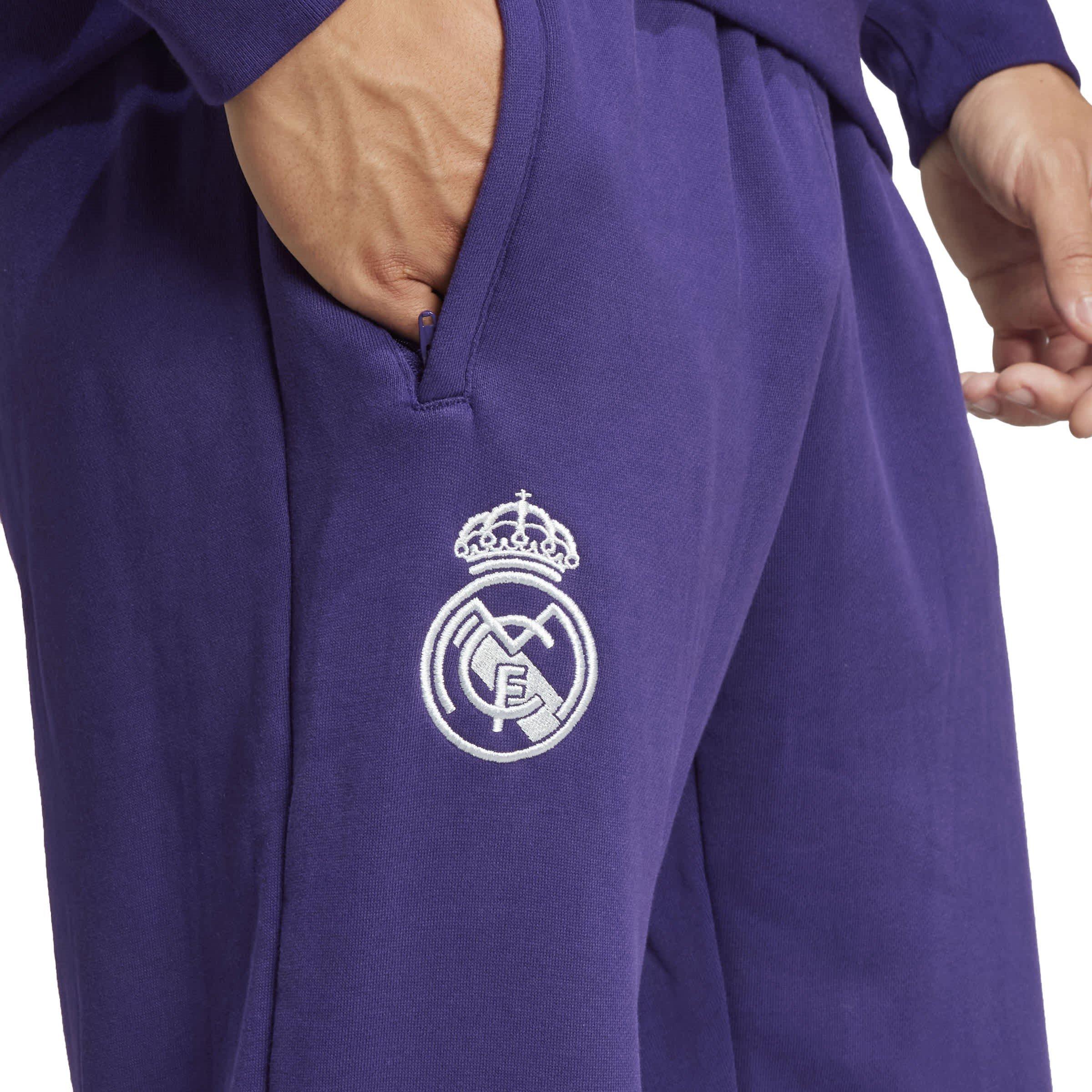 Dunkles Lila - adidas - Real Madrid Tracksuit Bottoms Mens - 5