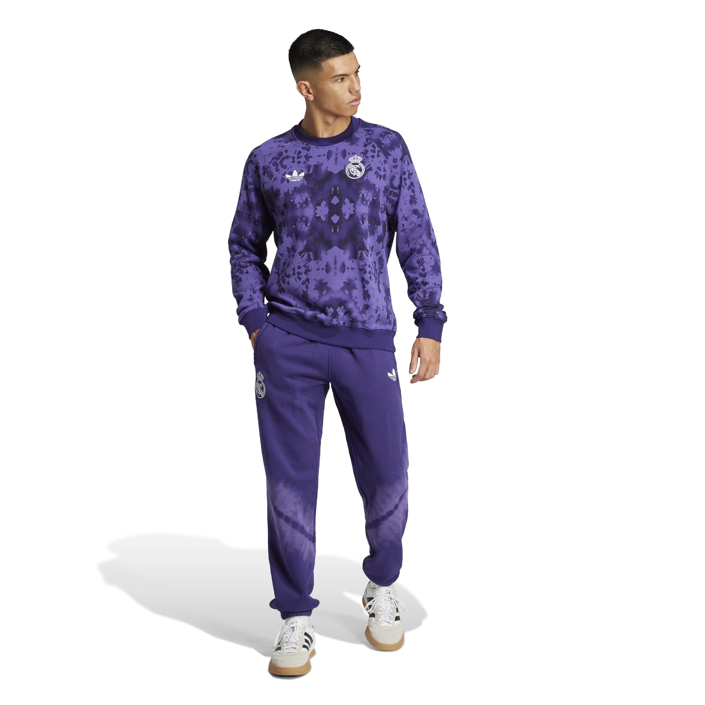Dunkles Lila - adidas - Real Madrid Tracksuit Bottoms Mens - 7