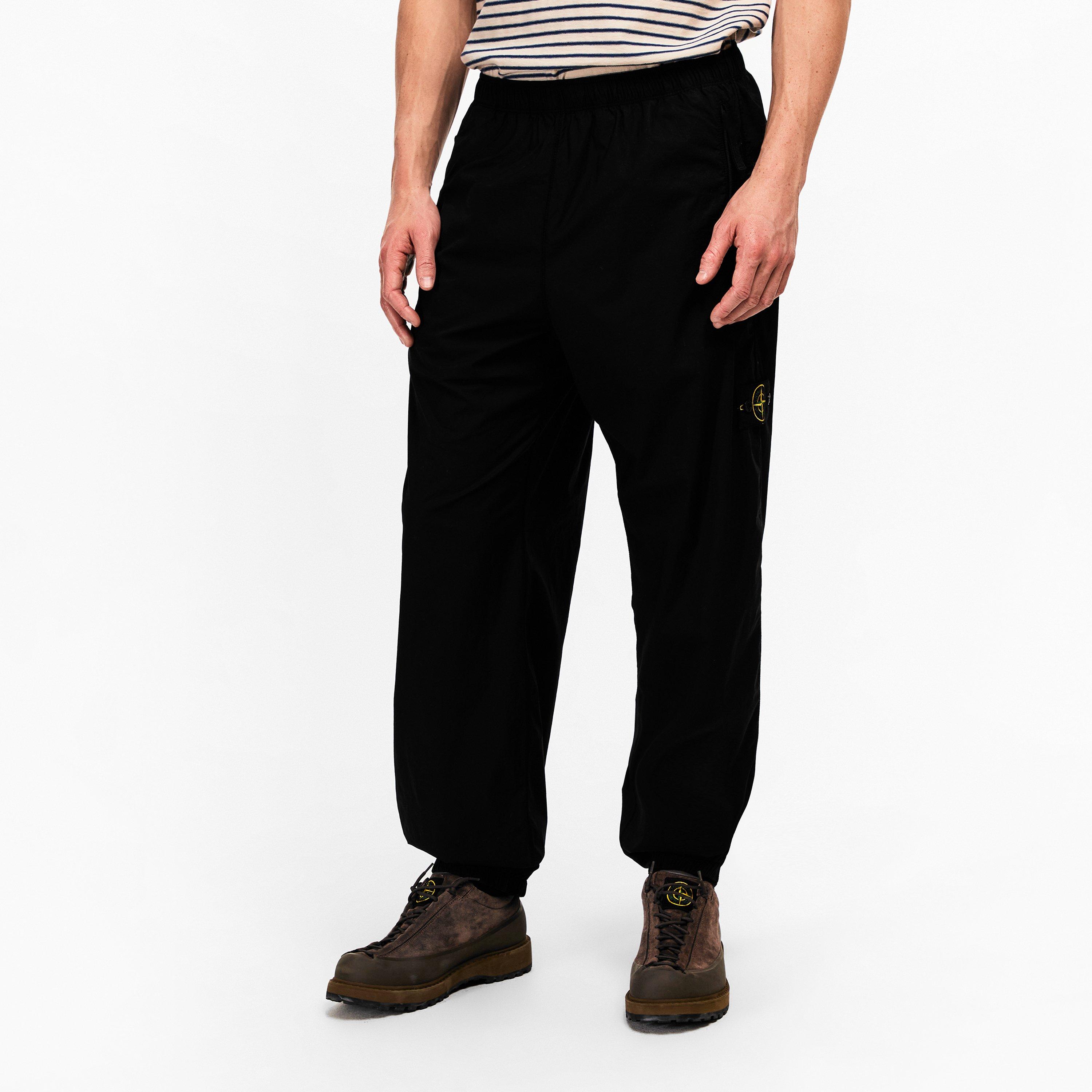 Black V0029 - Stone Island - Stone Tela Trk Pant Sn62 - 3