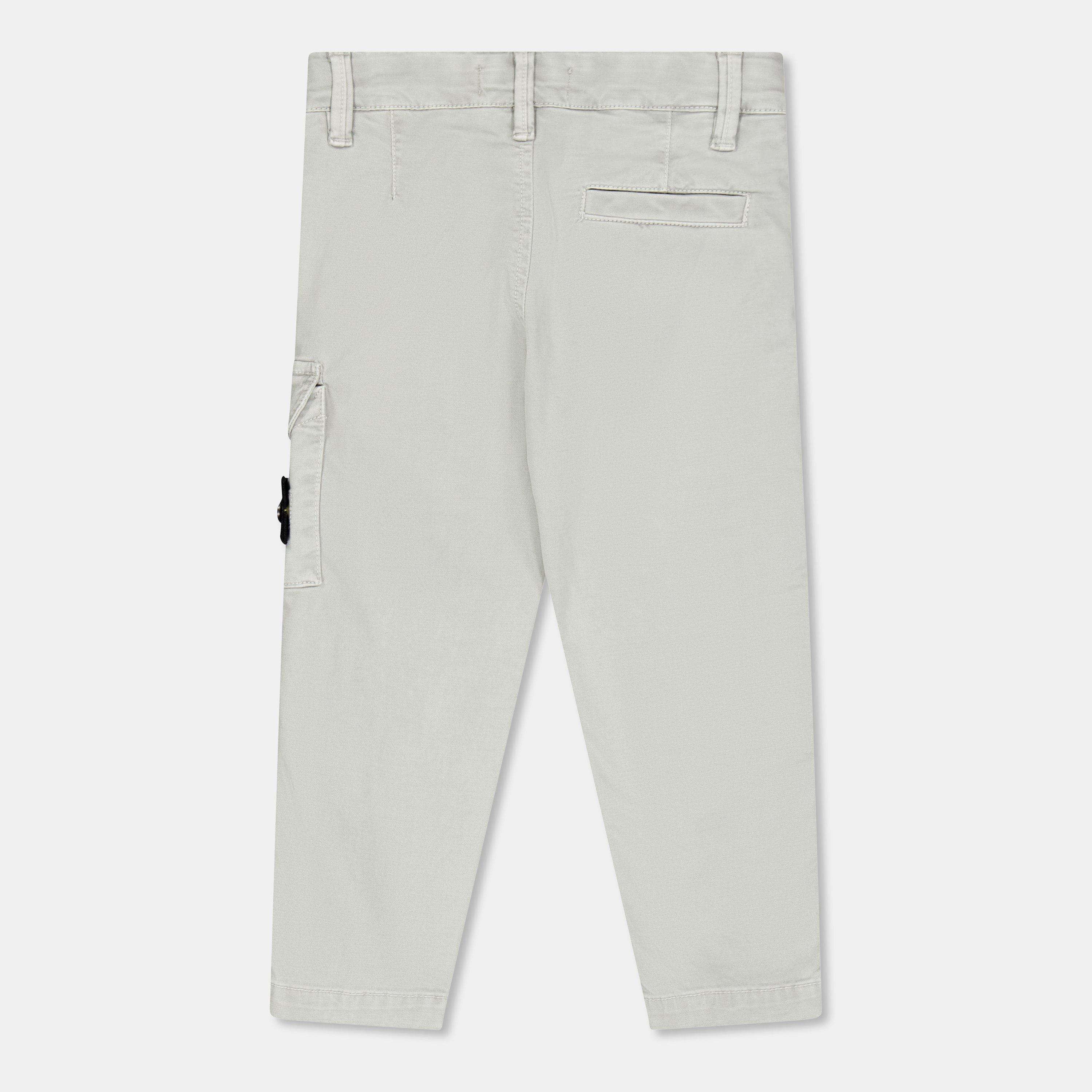 Polvere V0164 - Stone Island - Twill Cargo Trousers Juniors - 2