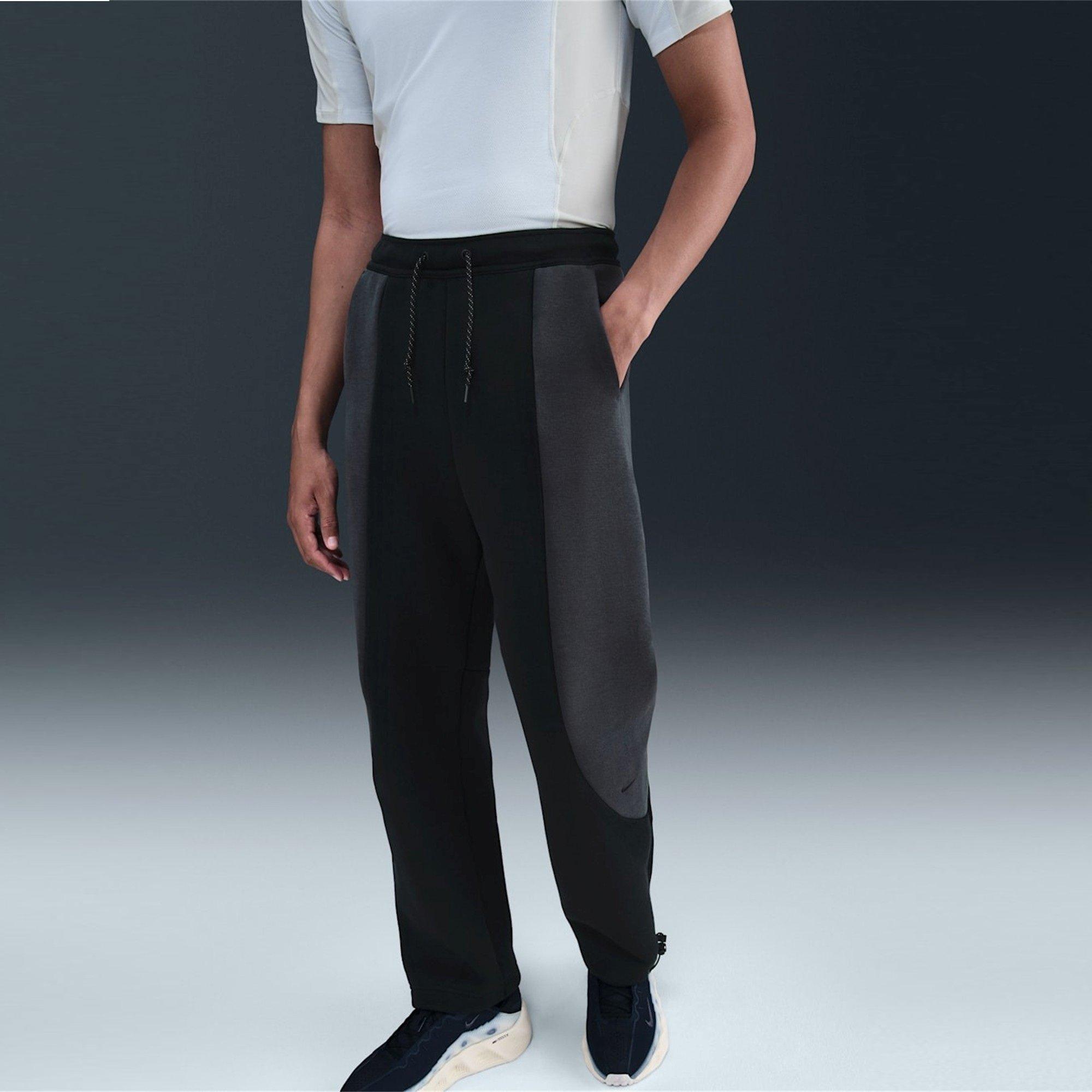 Black/Anthra - Nike - Nike Tech Flc Pant Sn64 - 3