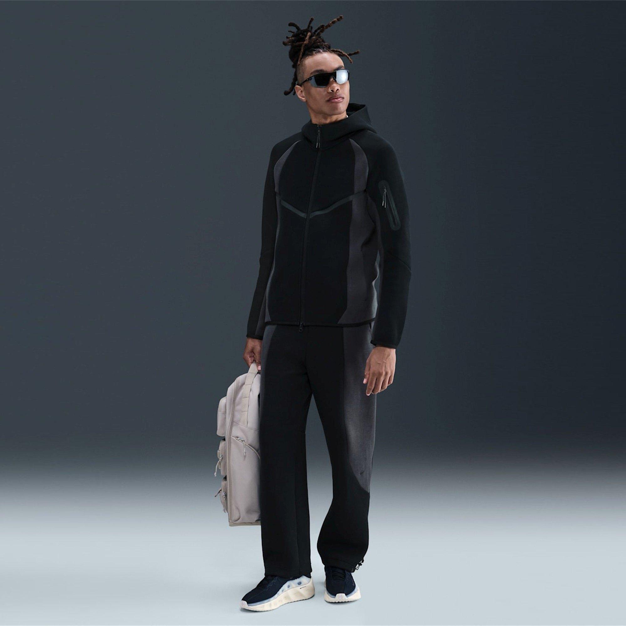 Black/Anthra - Nike - Nike Tech Flc Pant Sn64 - 10