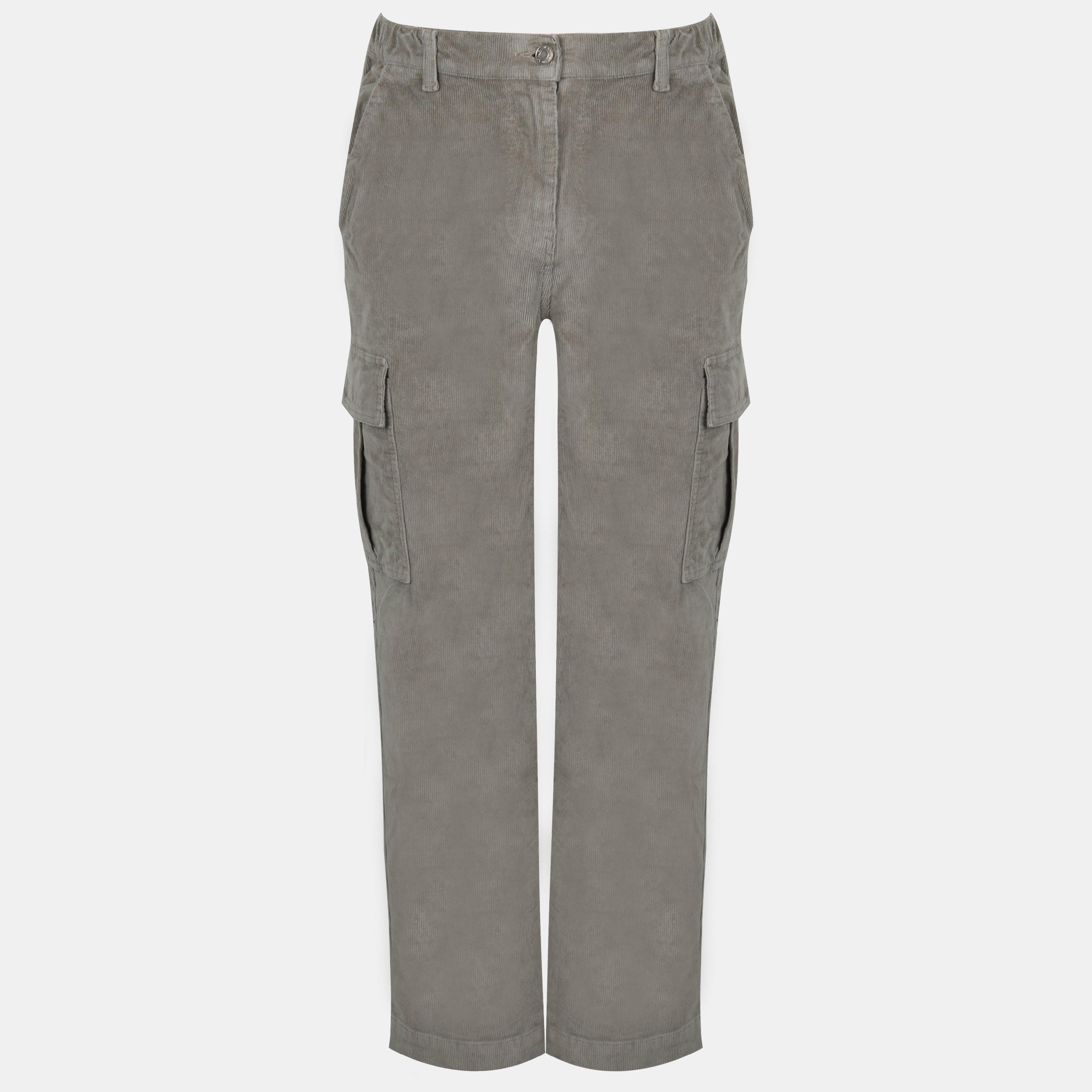 Jack Wills Men's Jw Cord Trousers Sn54 - Silver Sage - S