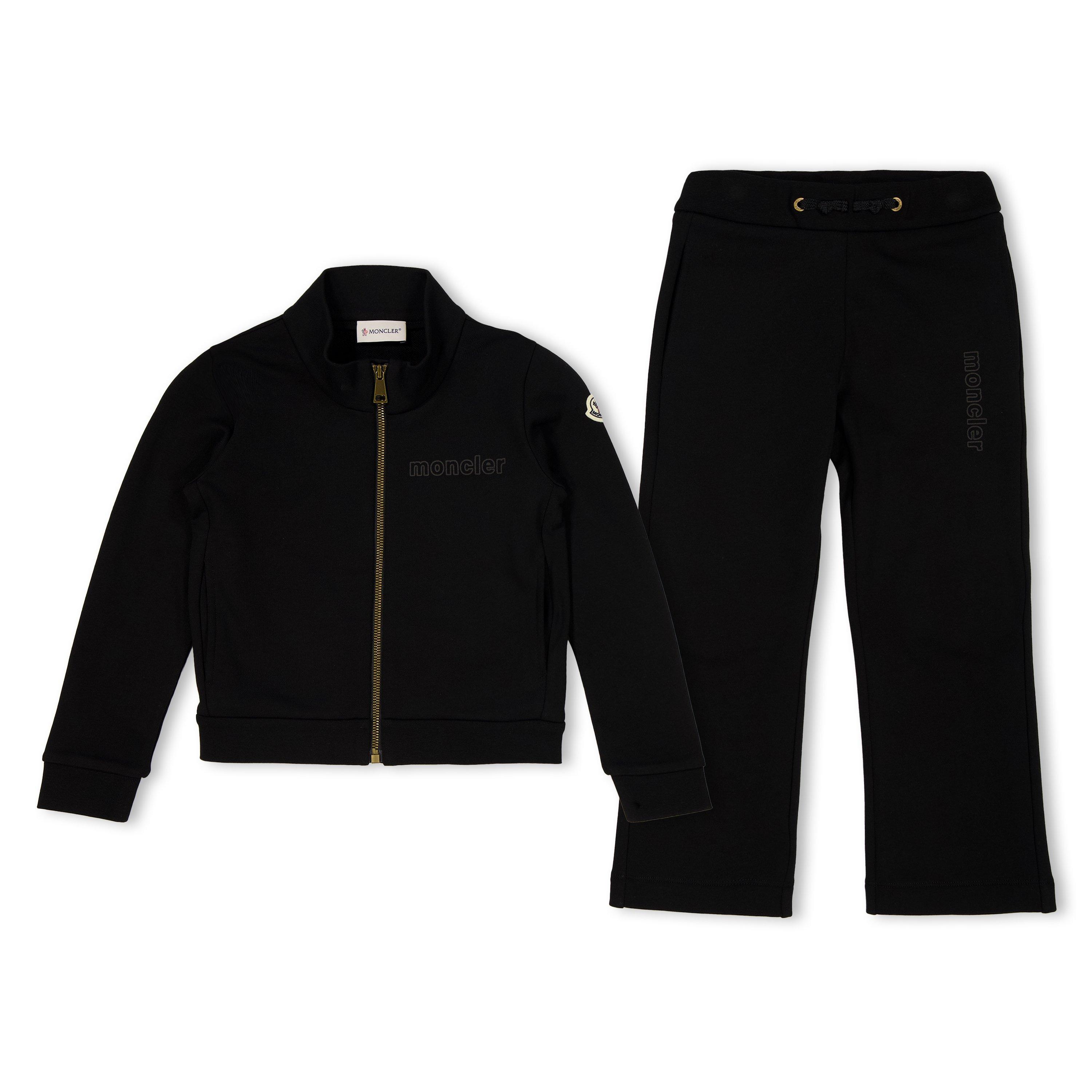 Moncler Kids' Tracksuit - Black 999 - Size 12Y