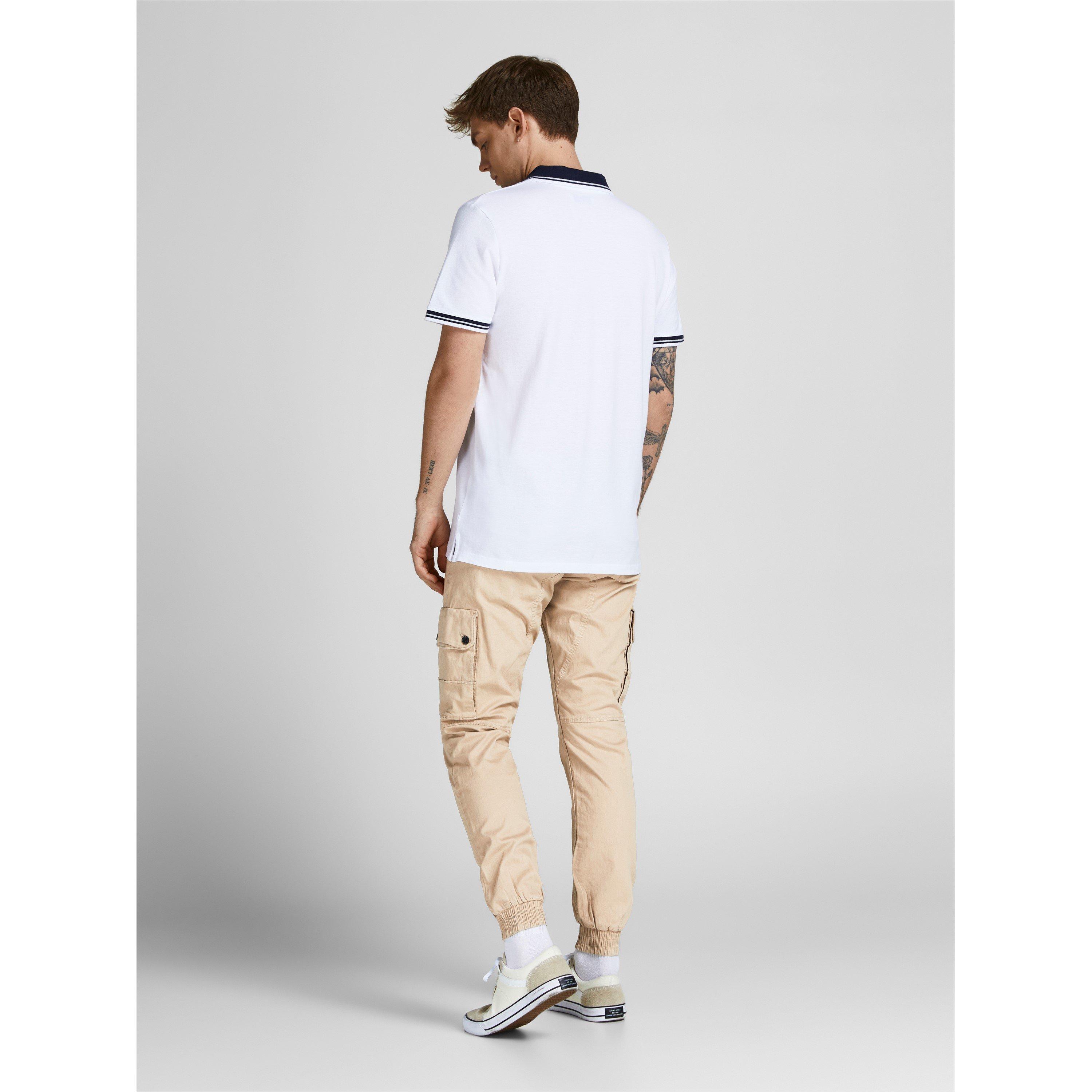 Weißer Pfeffer - Jack and Jones - Cuffed Cargo Trousers - 5