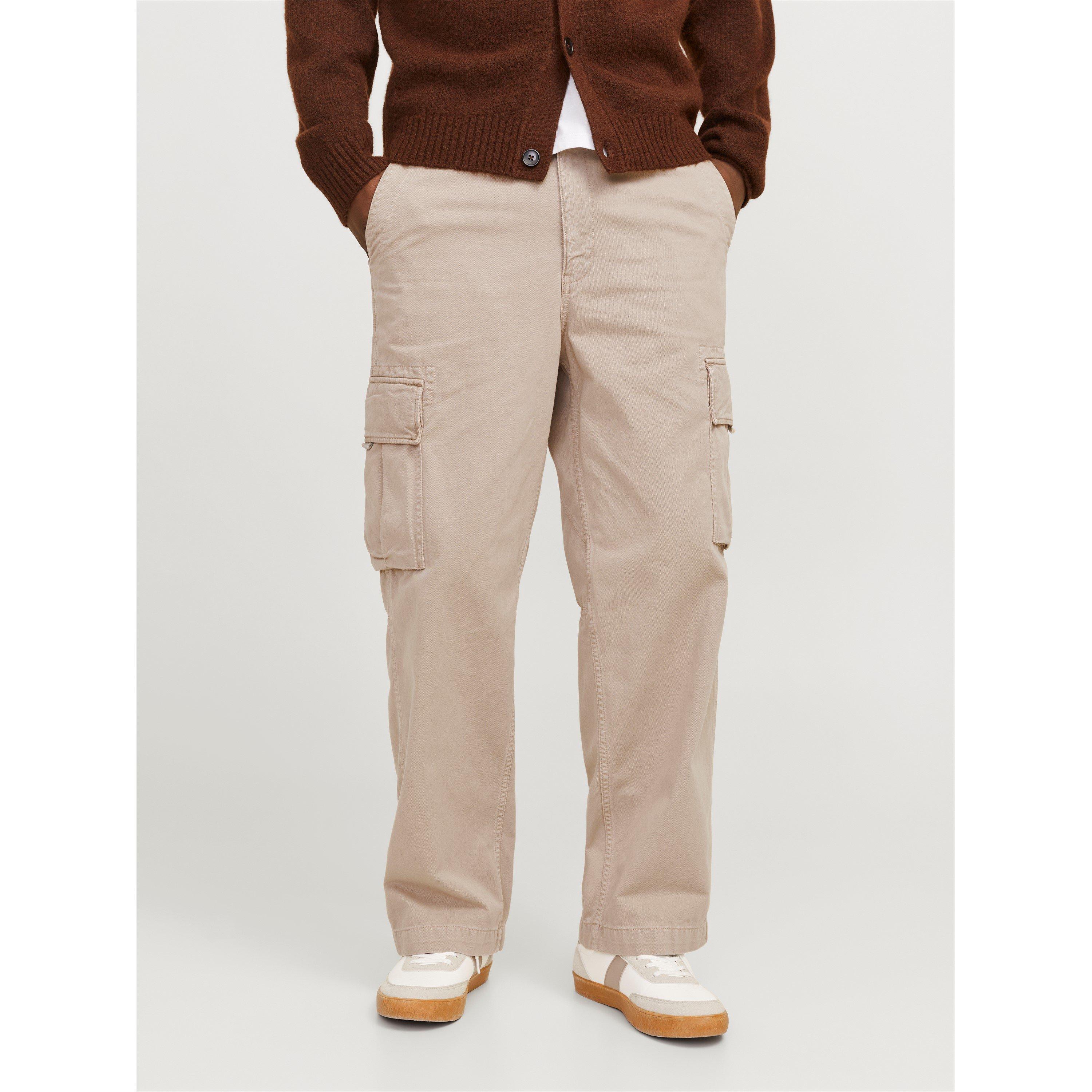 Jack And Jones Men's Atlas Cargo Trousers - Plaza Taupe - 31W L