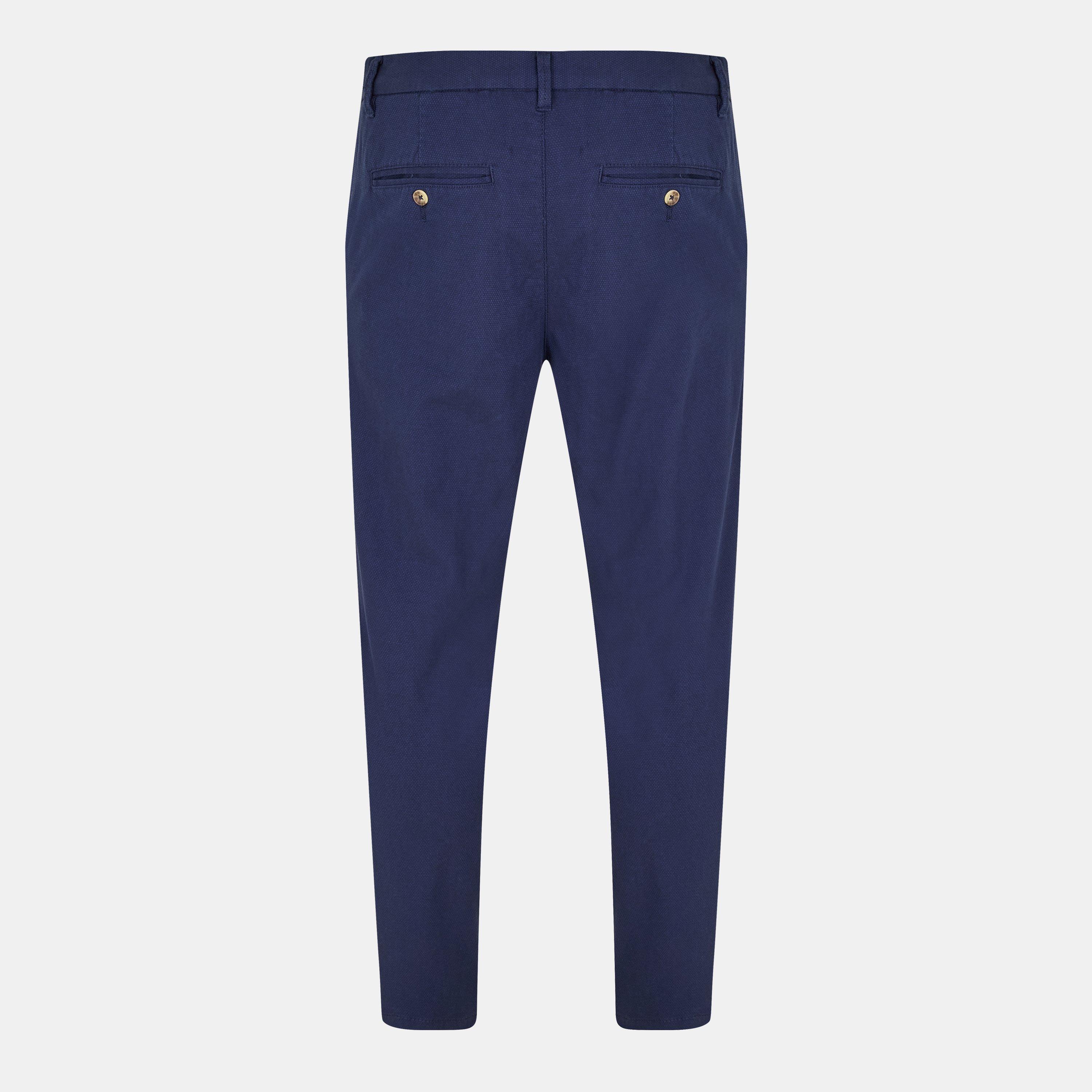Dark Navy - Only - Slim Fit Trousers - 2