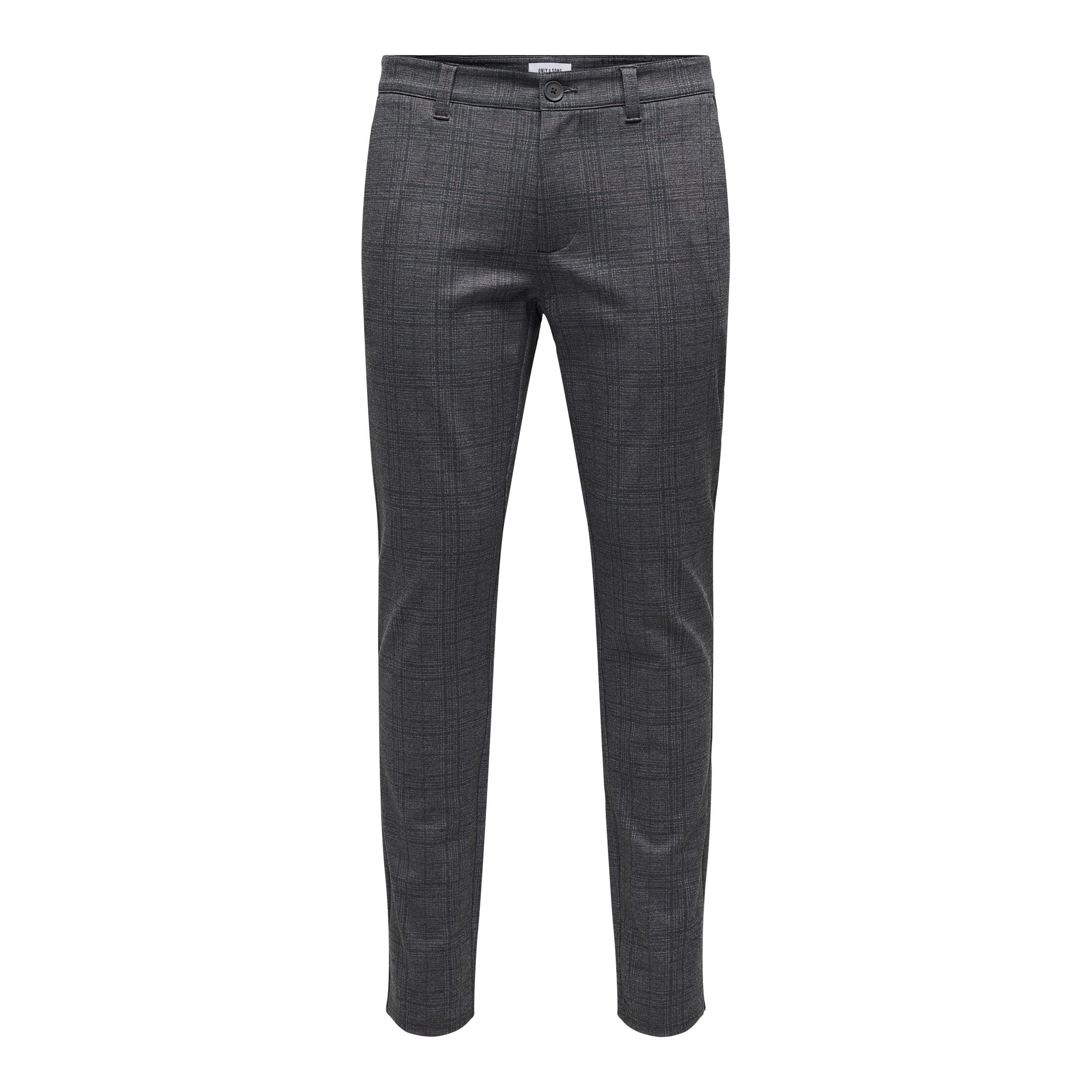 Only Men's Chino Slim Fit Trousers - Demitasse - 29W R