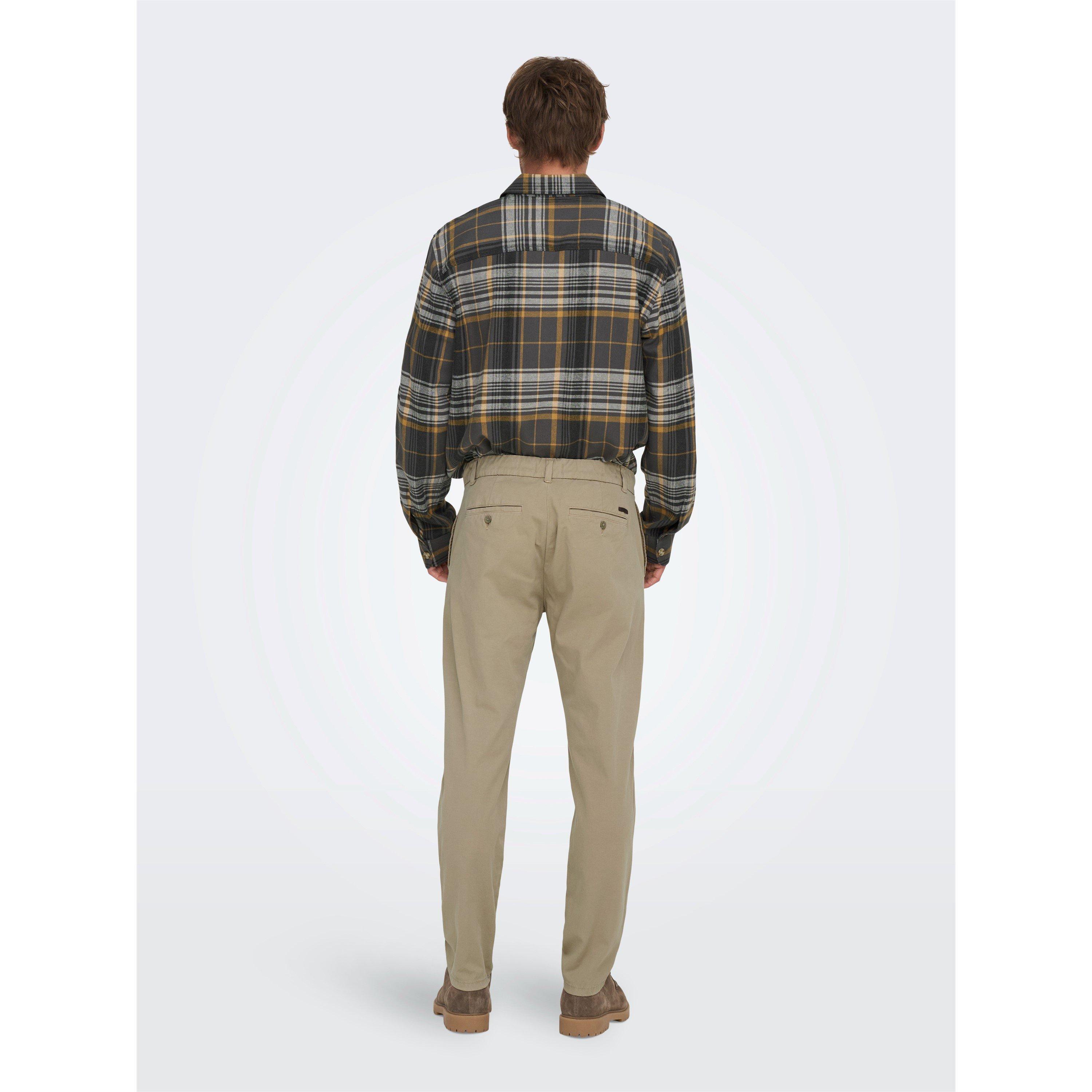 Coriander - Only - Chino Straight Leg Trousers - 4