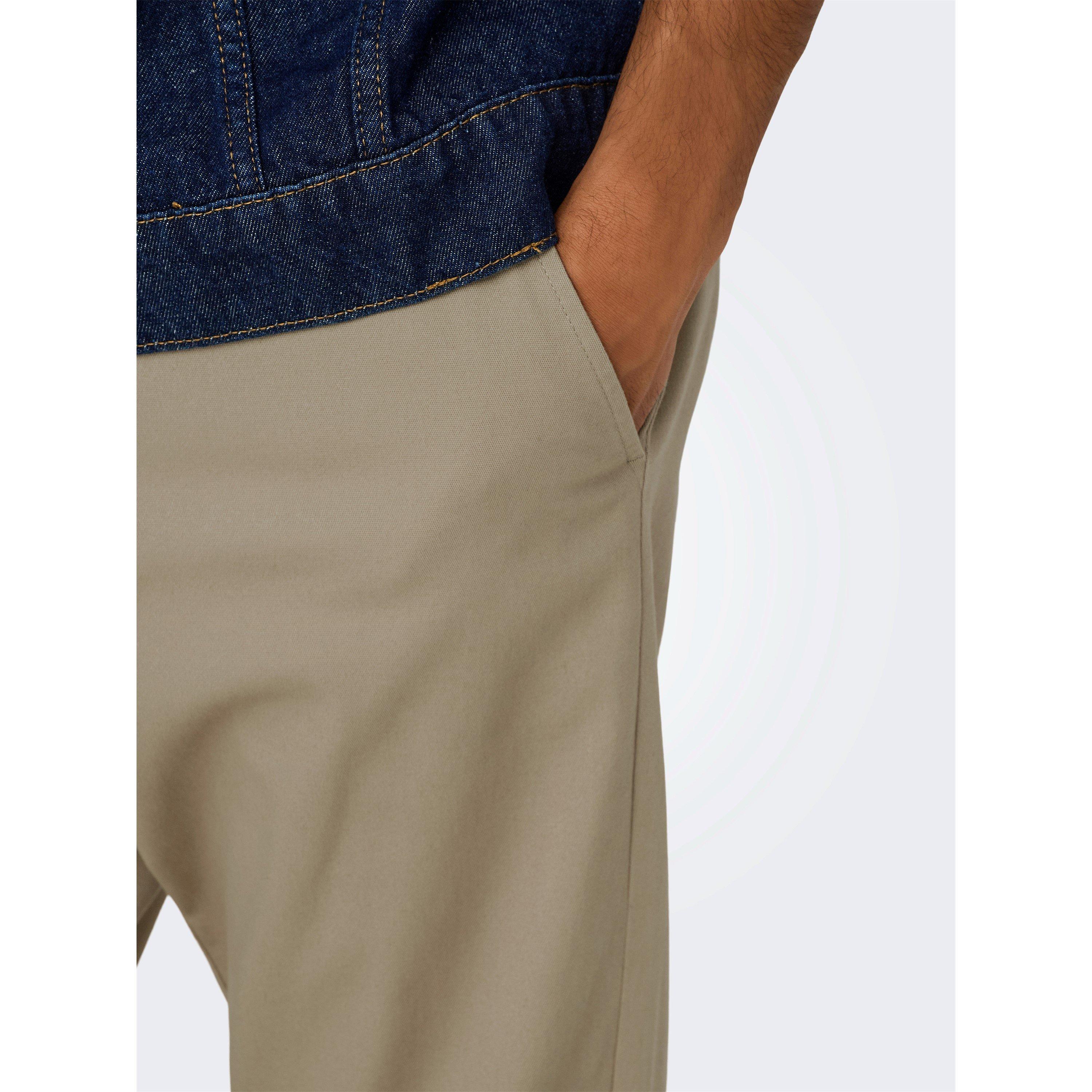 Chinchilla - Only - Men's Straight Leg Trousers - 5