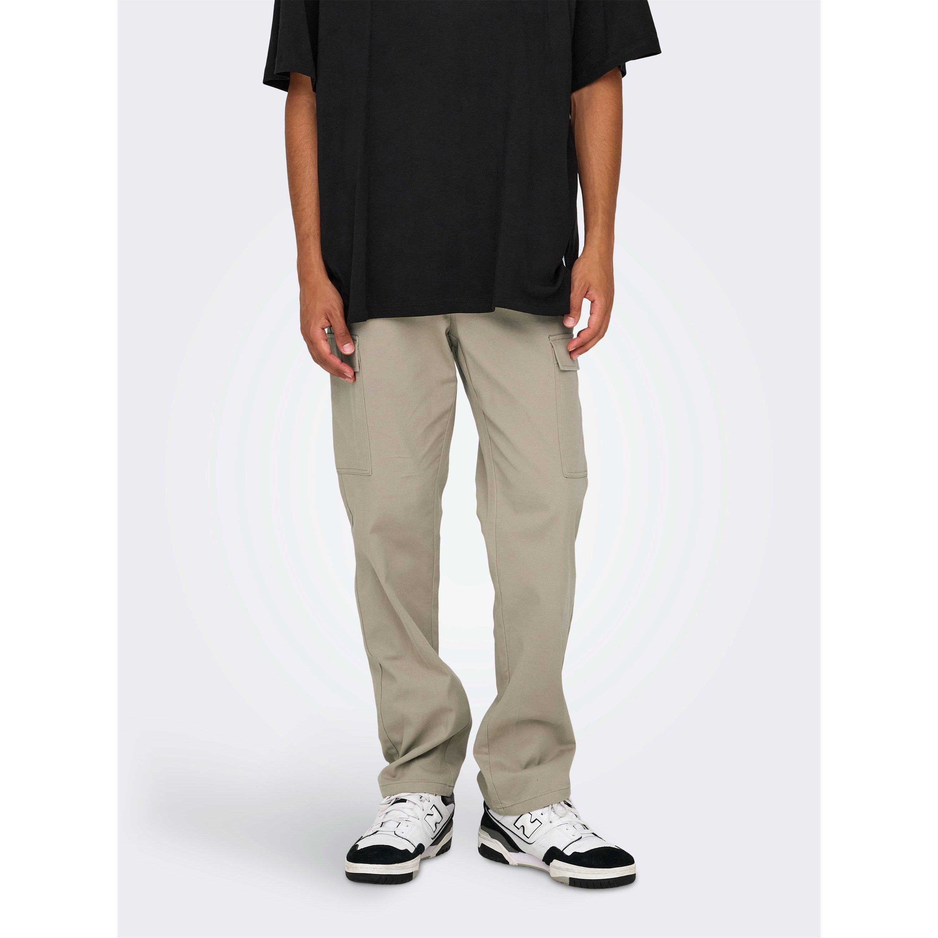 Chinchilla - Only - Men's Cargo Trousers - 3