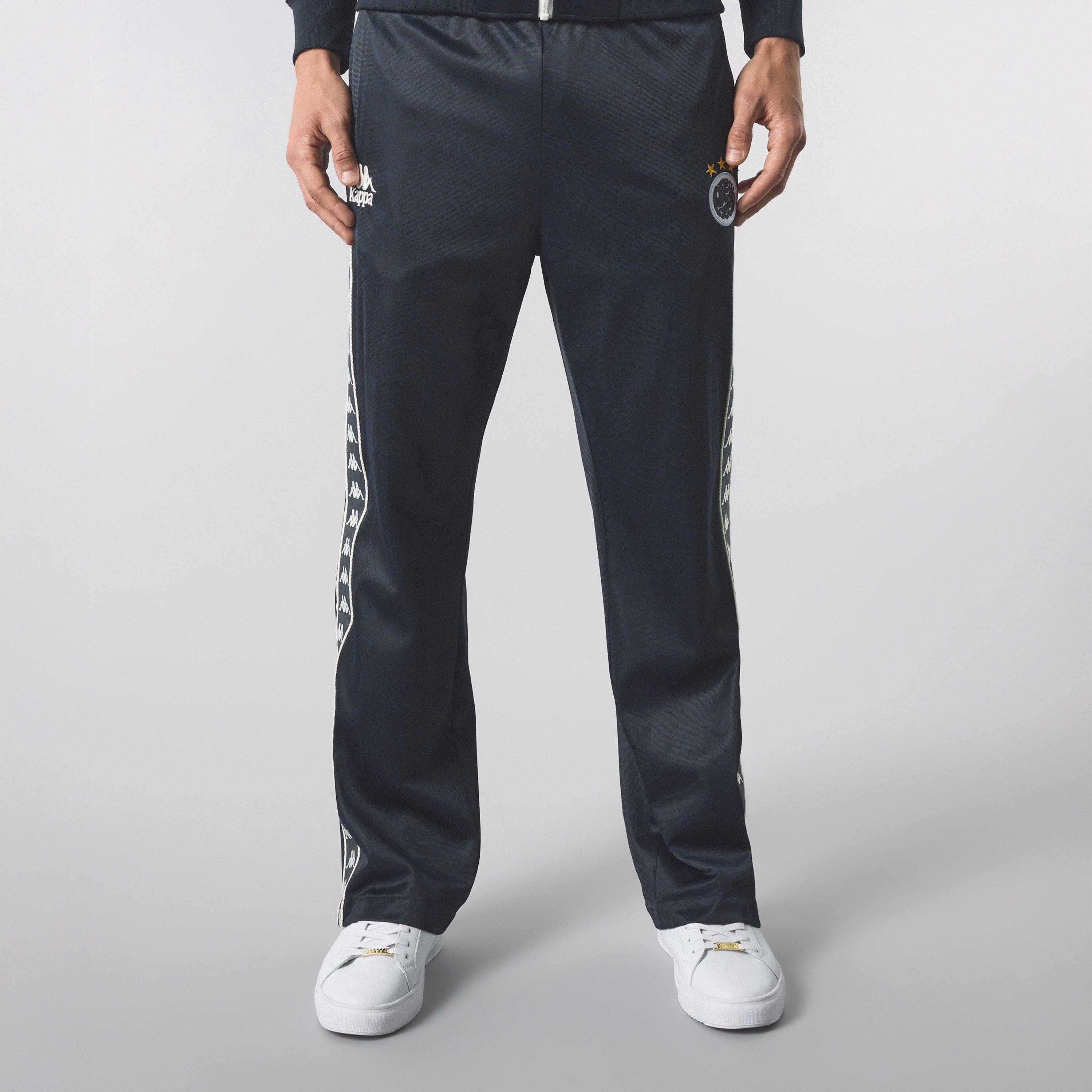 Blau/Weiß GPT - Kappa - Men's Closed Hem Poly Joggers - 3