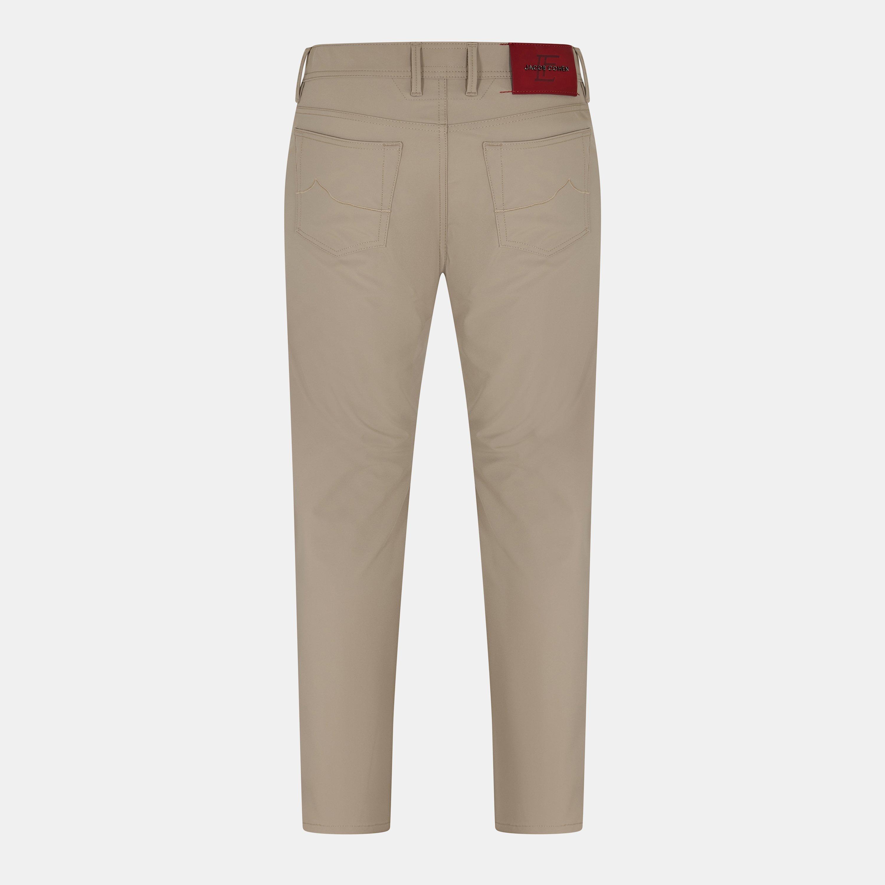 Beige - Jacob Cohen - Men's Straight Leg Trouser - 2