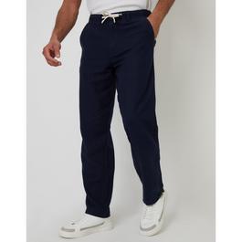 Threadbare Linen Straight Leg Trouser