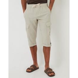 Threadbare Memphis Linen Cargo Trousers