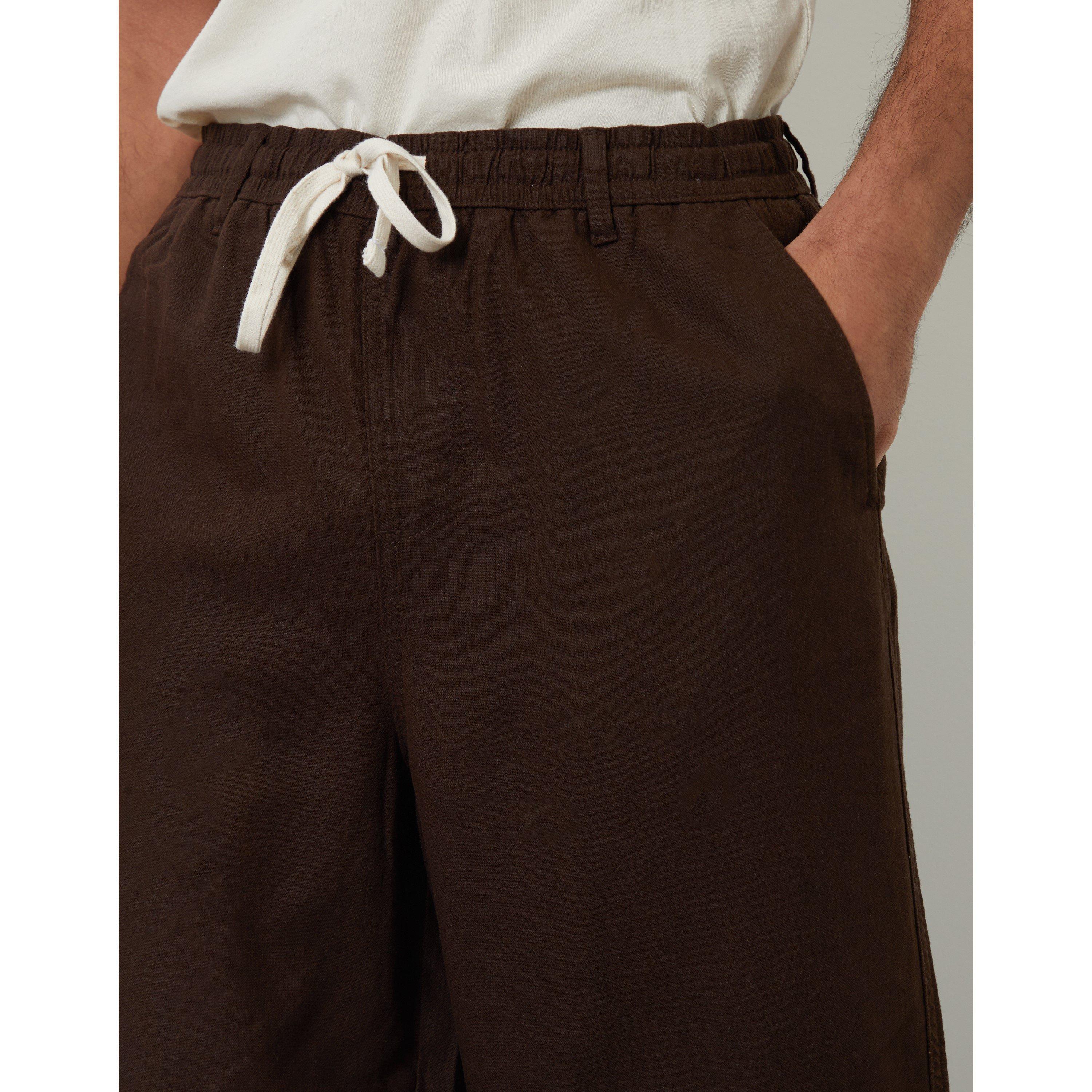Chocolate - Threadbare - Men's Straight Leg Trousers - 4