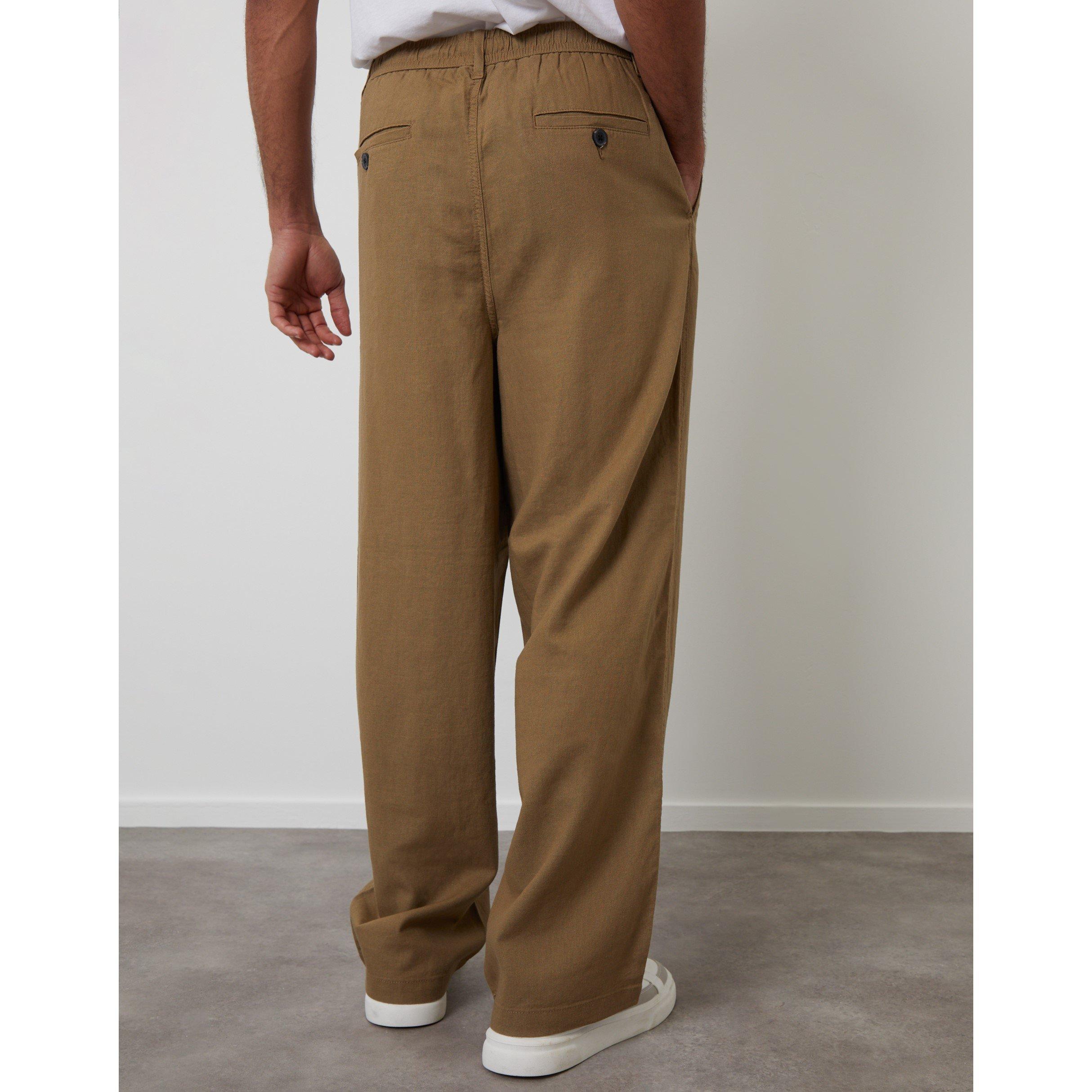Dunkler Stein - Threadbare - Straight Leg Trousers - 3