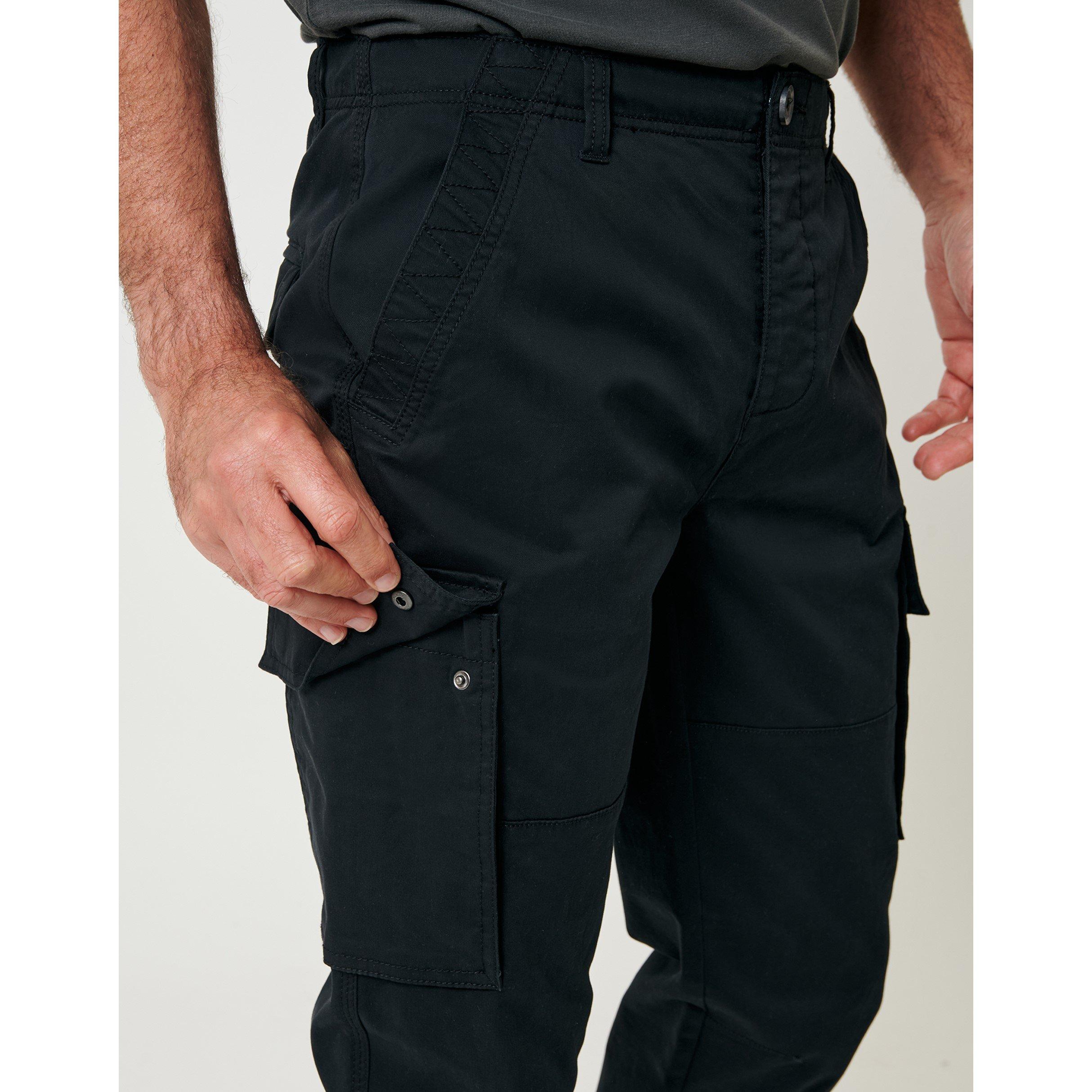 Black - Saltwell - Saltwel Cargo Trousers - 4
